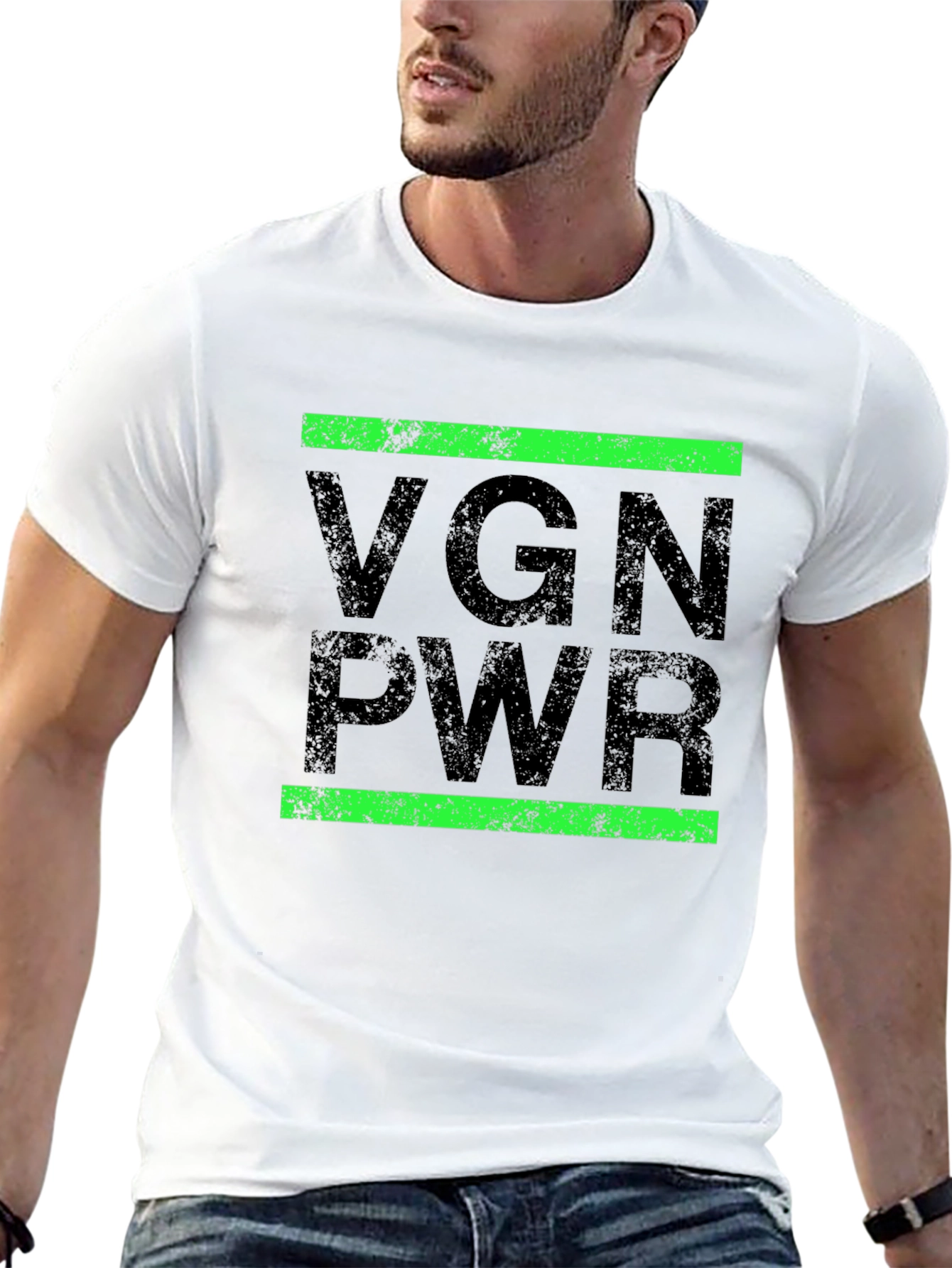 VGN PWR Graphic Tee - Vegan Power Shirt