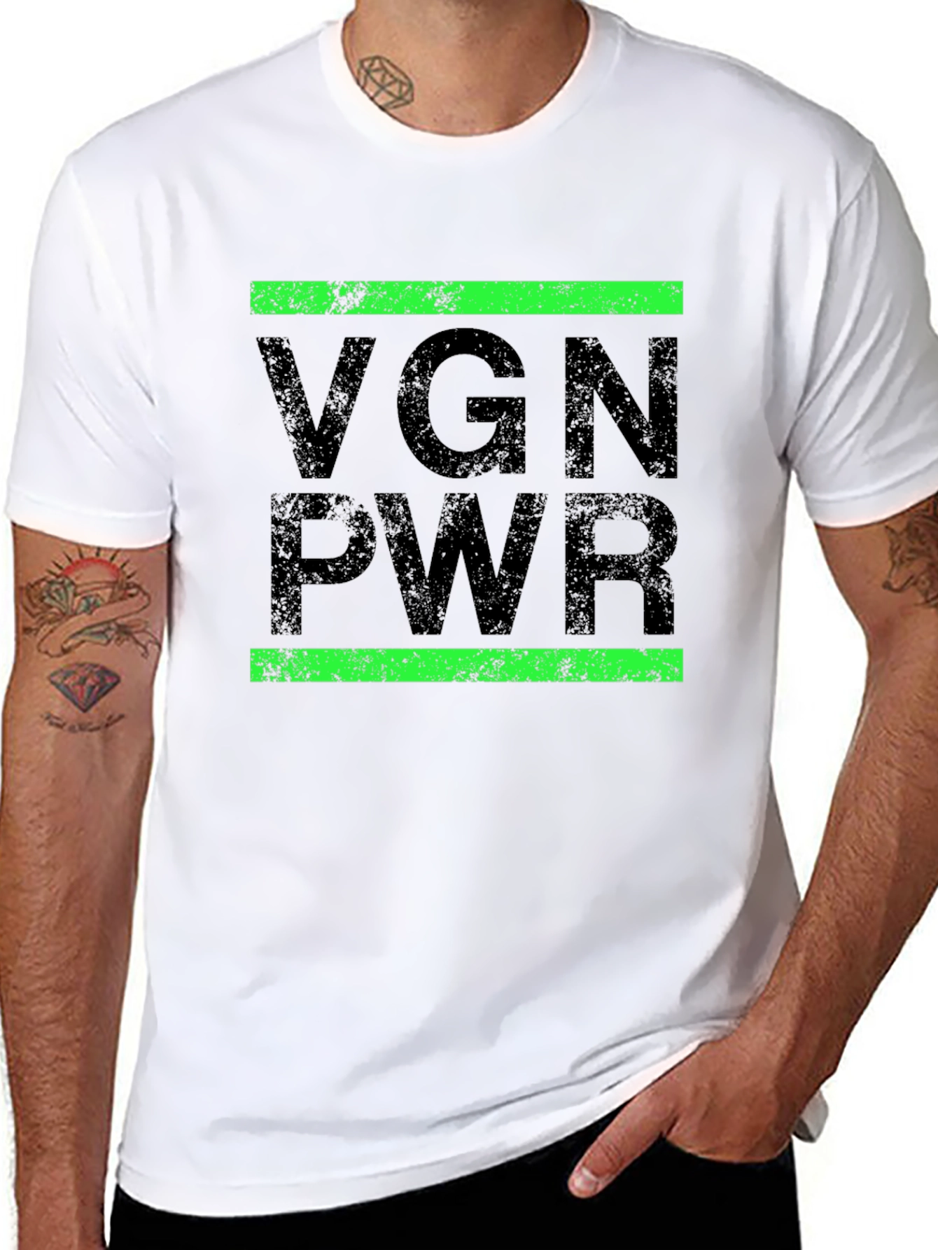 VGN PWR Graphic Tee - Vegan Power Shirt