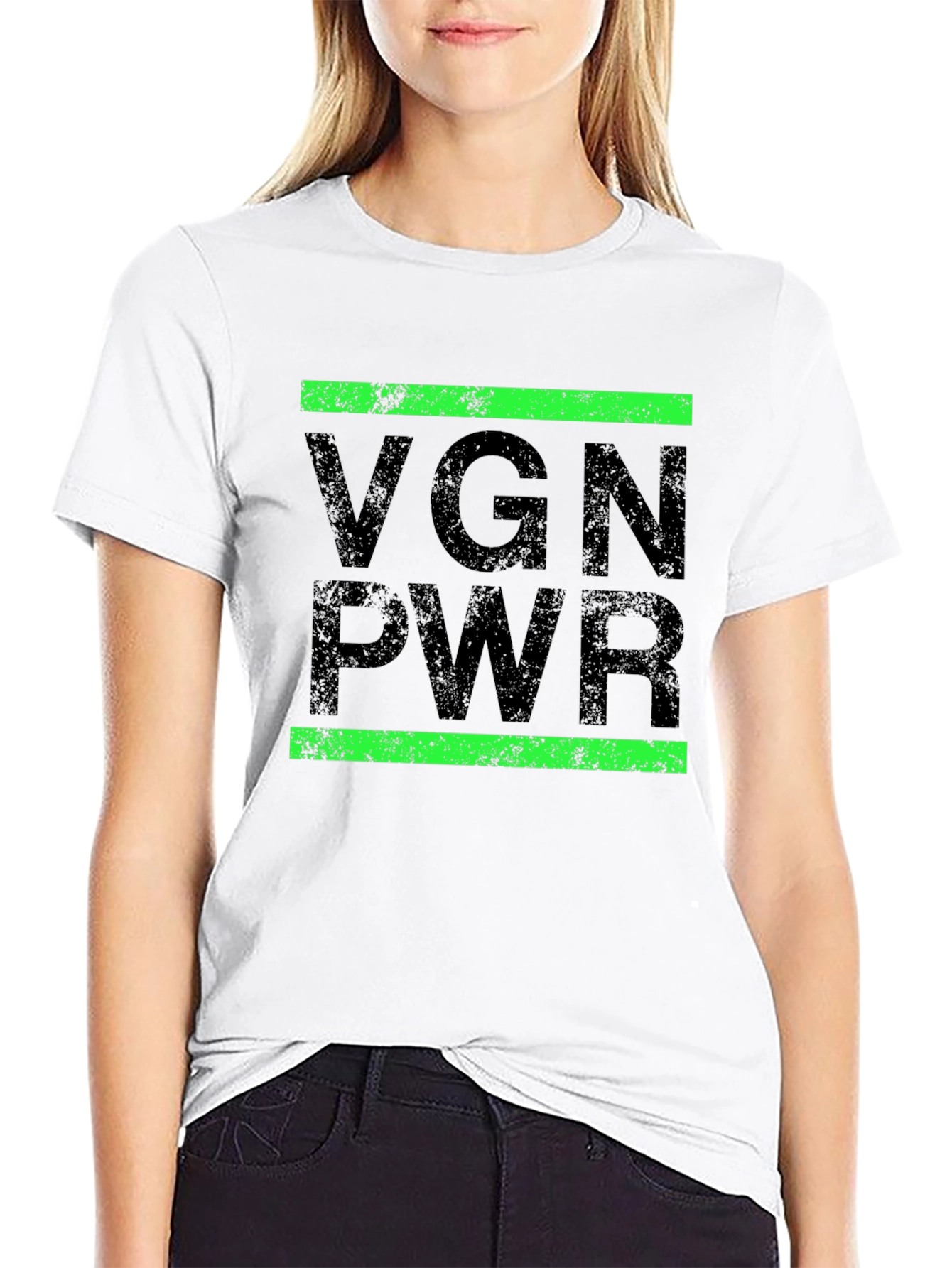 VGN PWR Graphic Tee - Vegan Power Shirt