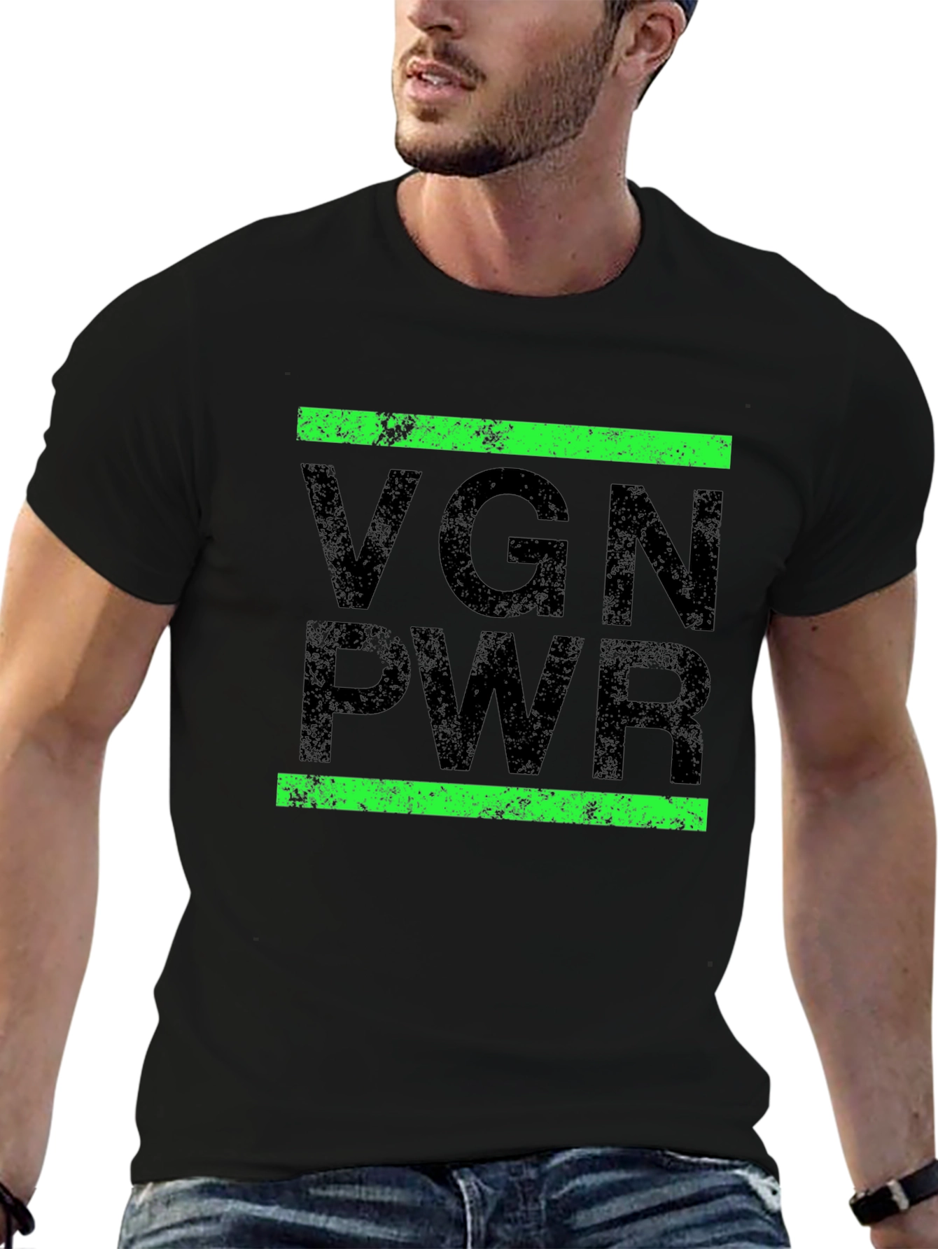 VGN PWR Graphic Tee - Vegan Power Shirt