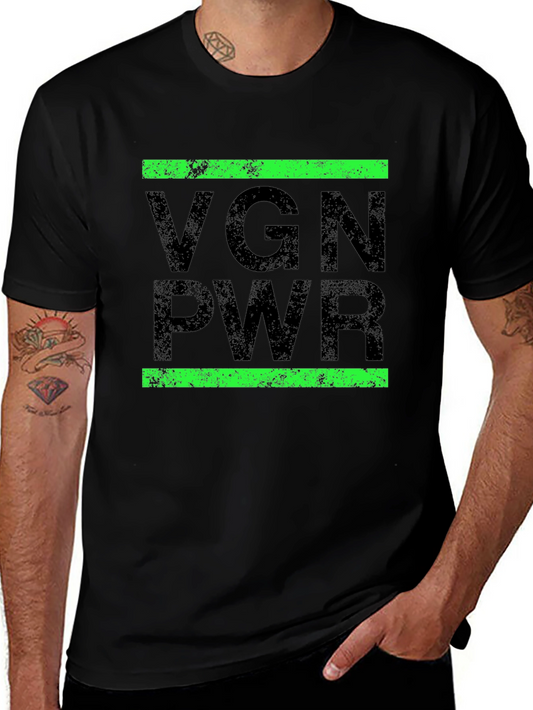 VGN PWR Graphic Tee - Vegan Power Shirt