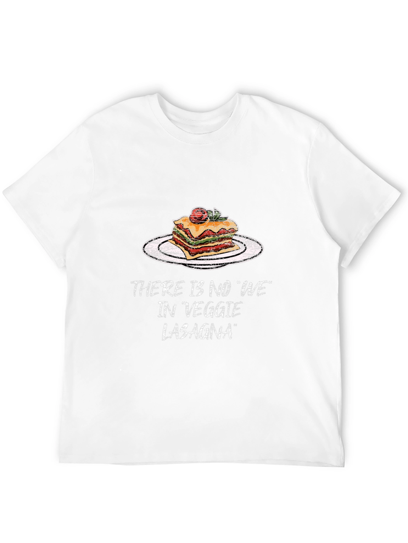 Veggie Lasagna Funny T-Shirt - Foodie Humor