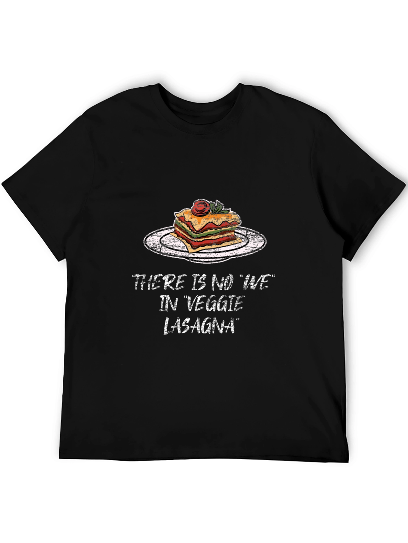 Veggie Lasagna Funny T-Shirt - Foodie Humor