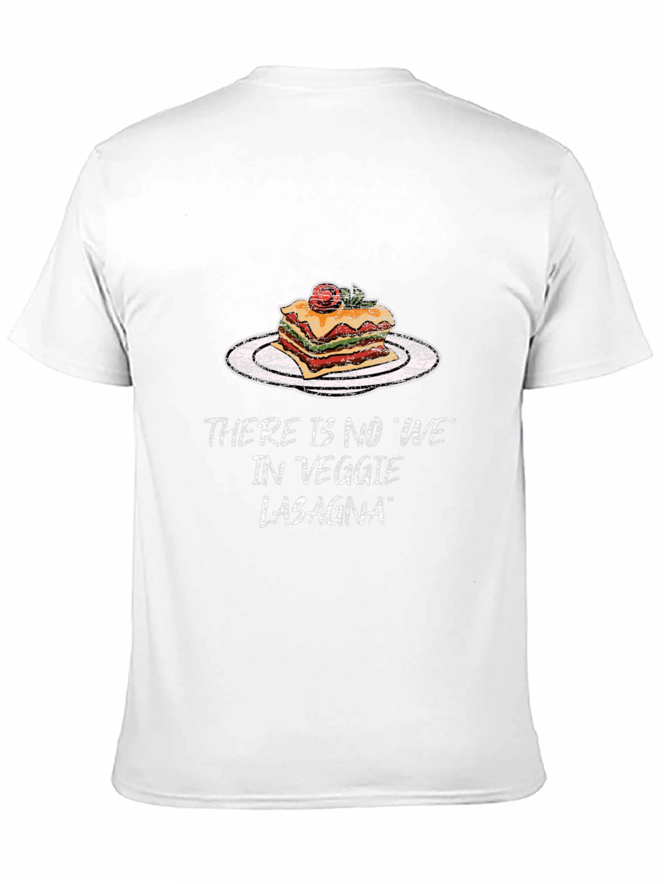 Veggie Lasagna Funny T-Shirt - Foodie Humor