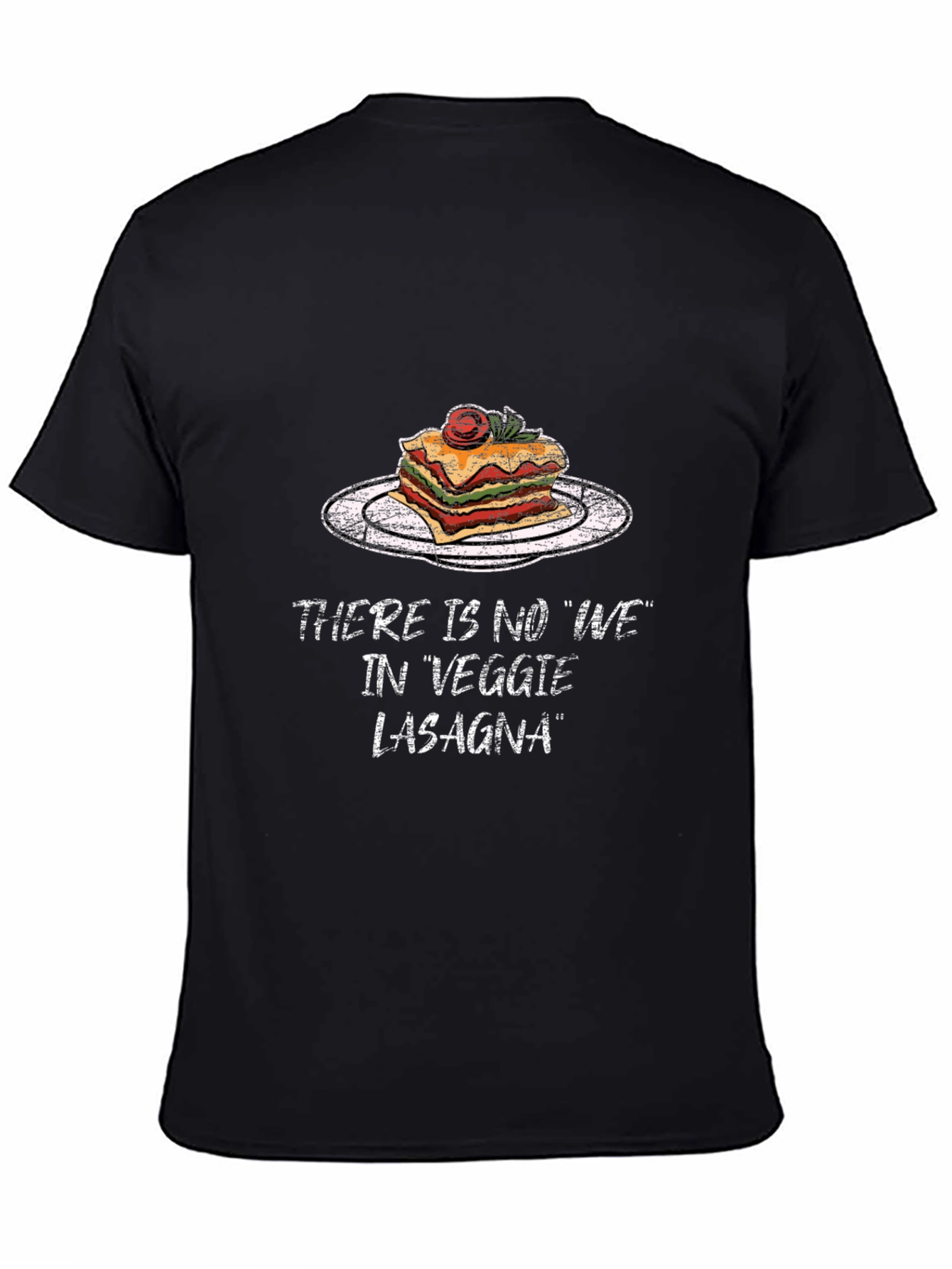 Veggie Lasagna Funny T-Shirt - Foodie Humor