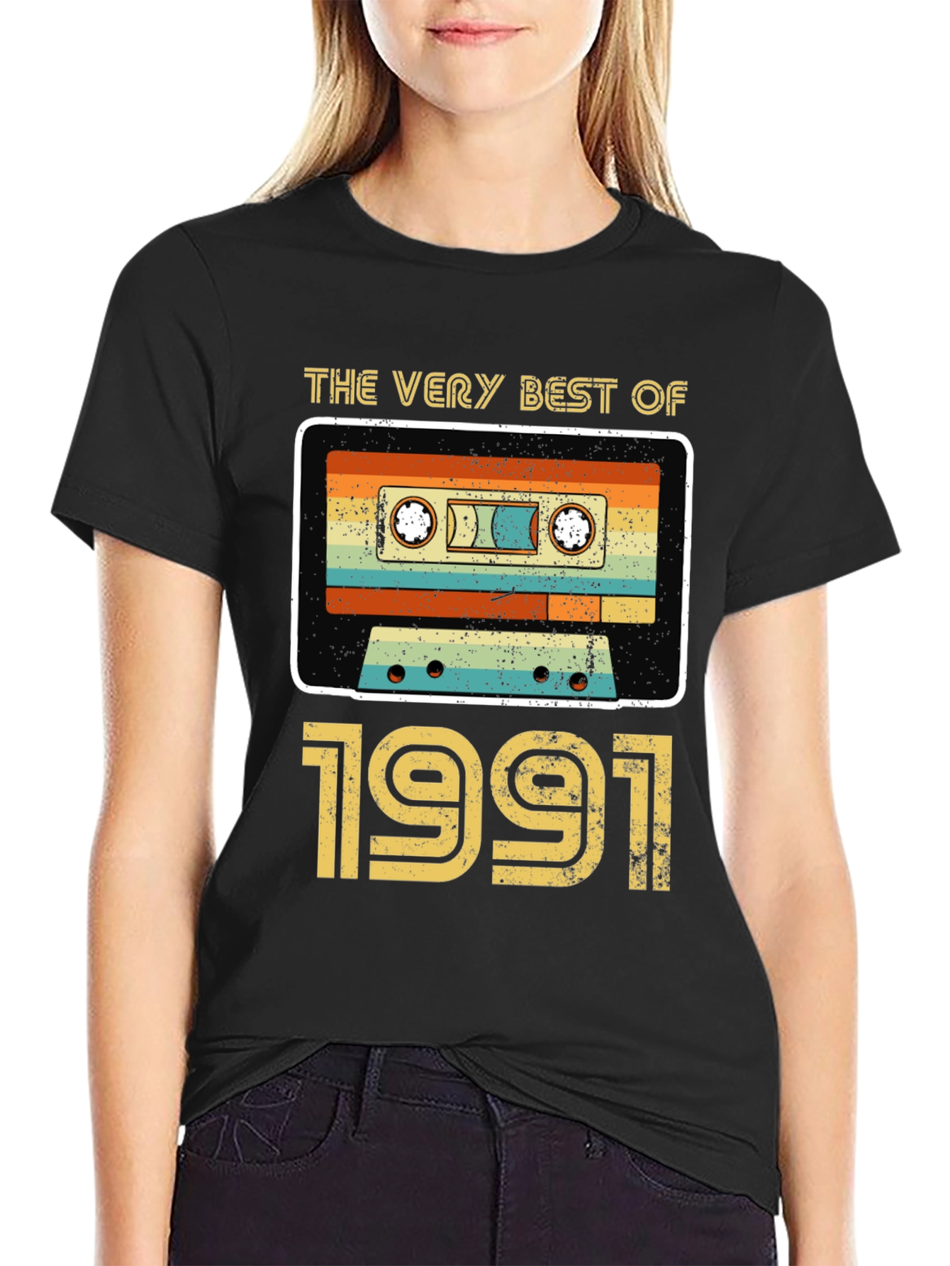 The Very Best of 1991 Retro Cassette Tape T-Shirt