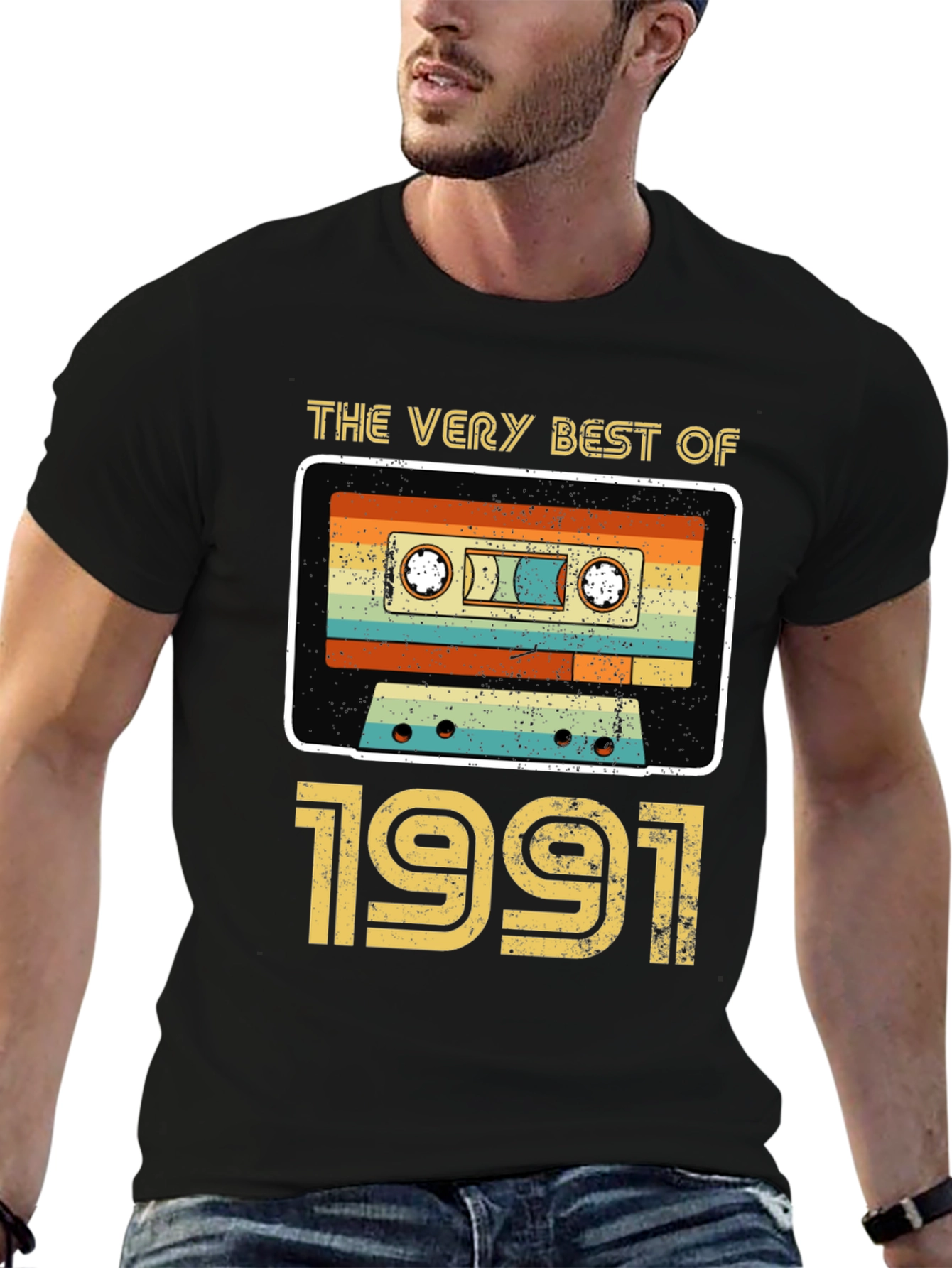 The Very Best of 1991 Retro Cassette Tape T-Shirt