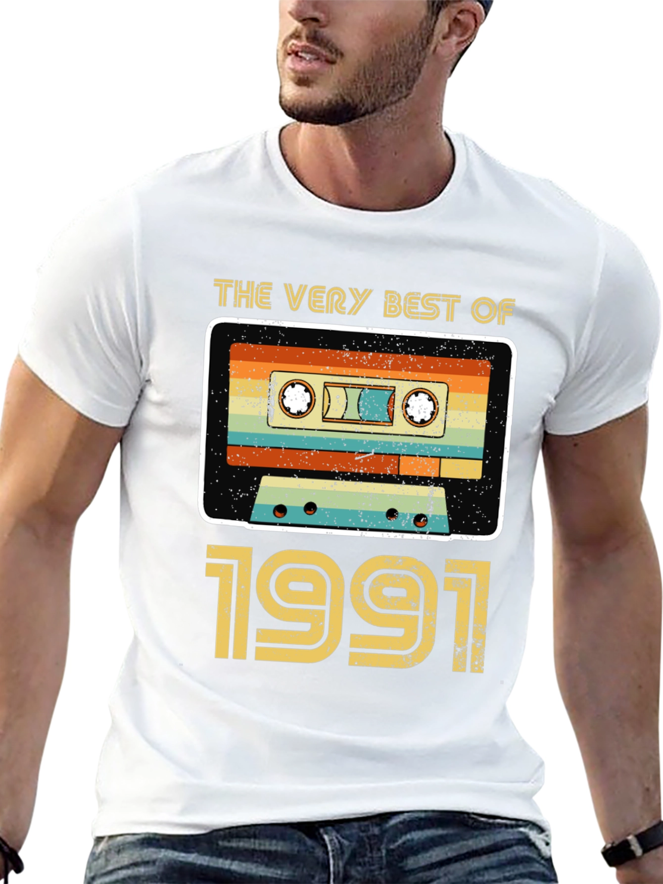 The Very Best of 1991 Retro Cassette Tape T-Shirt