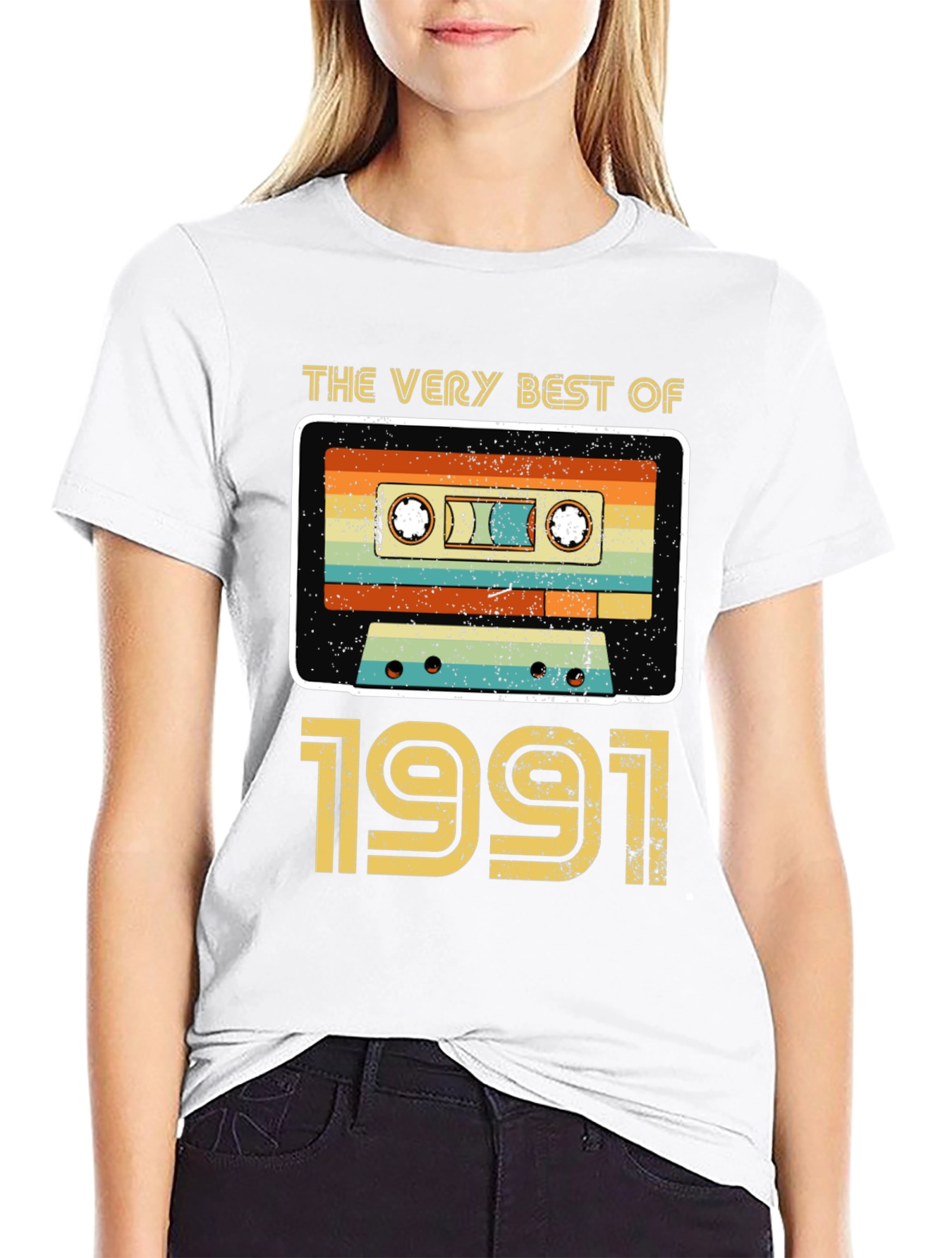 The Very Best of 1991 Retro Cassette Tape T-Shirt