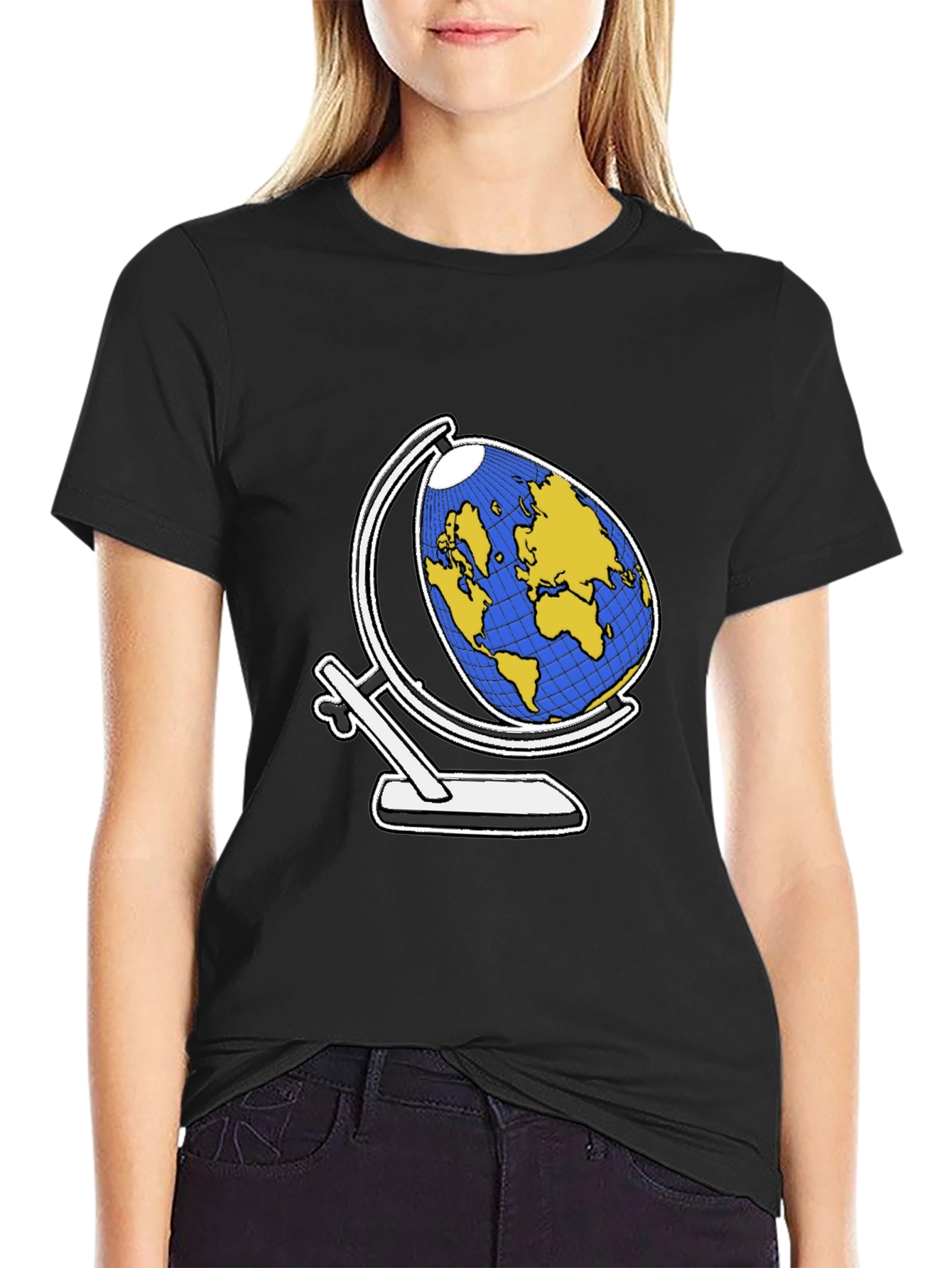 Globe Graphic Tee - Earth Lover Shirt