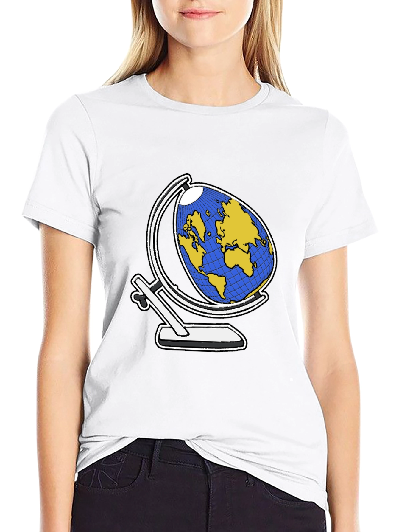 Globe Graphic Tee - Earth Lover Shirt