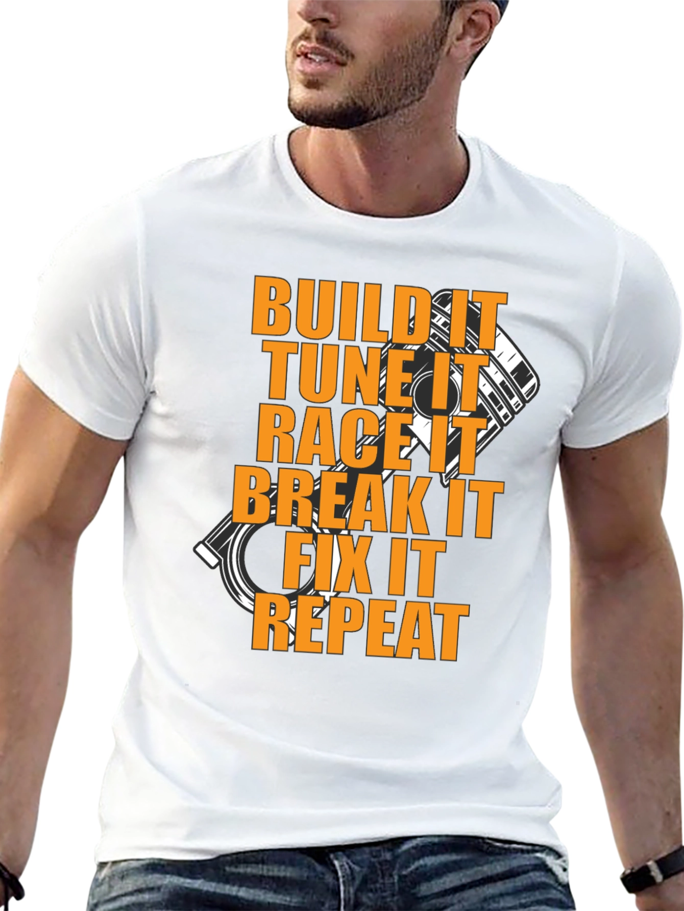 Build It T-Shirt: Car Enthusiast Funny Tee