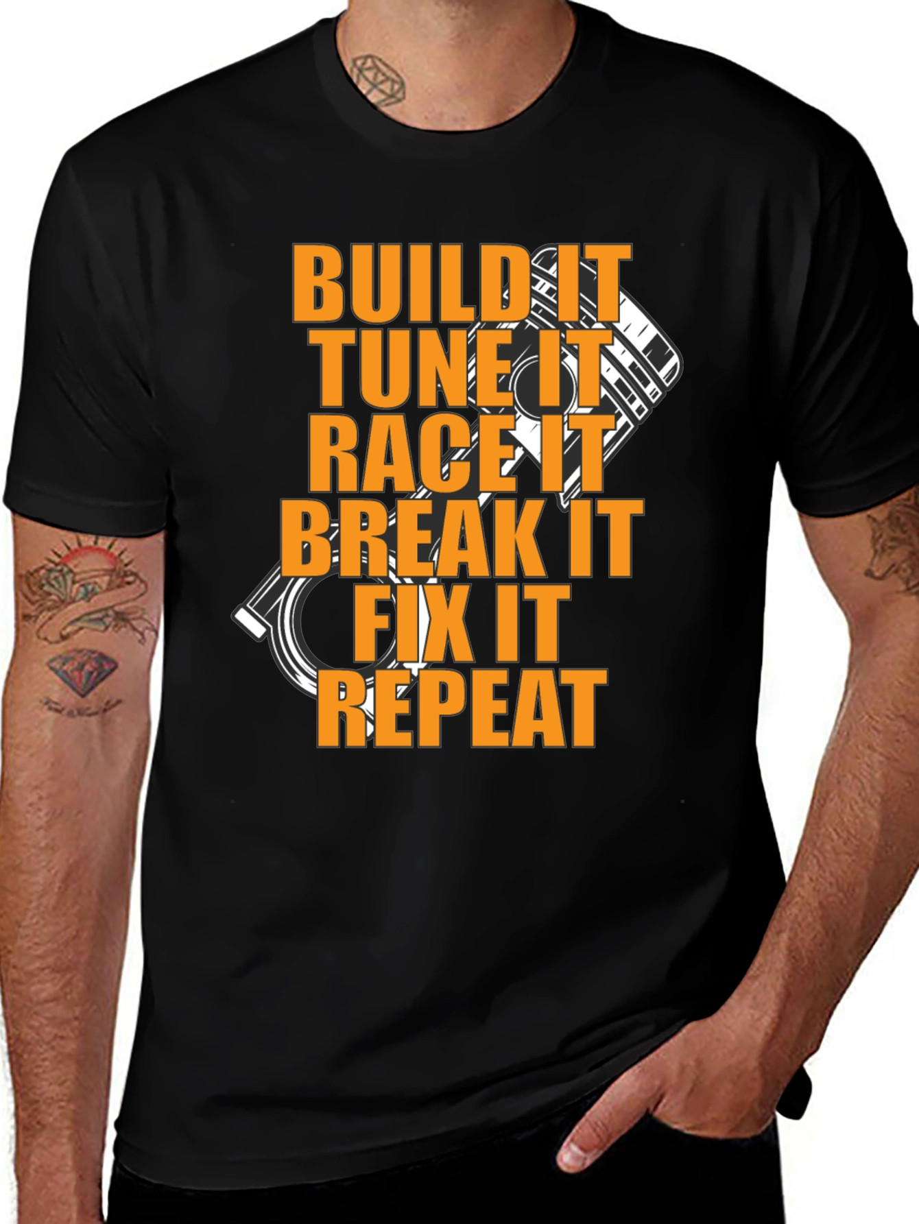 Build It T-Shirt: Car Enthusiast Funny Tee