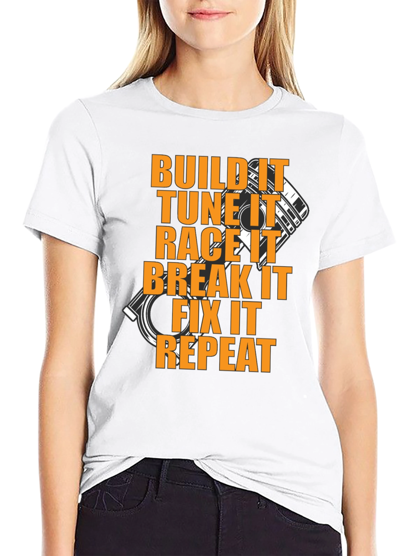 Build It T-Shirt: Car Enthusiast Funny Tee