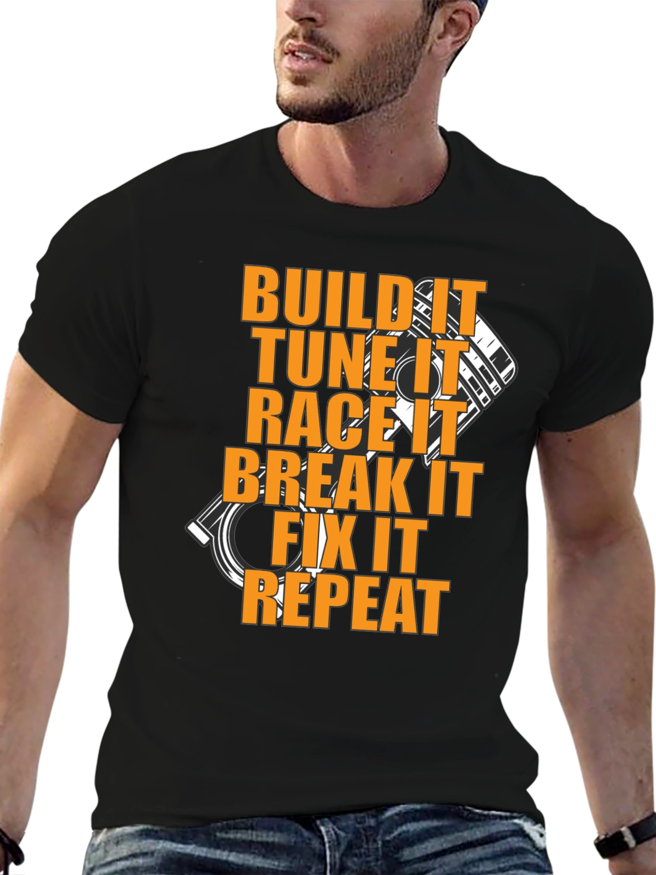 Build It T-Shirt: Car Enthusiast Funny Tee