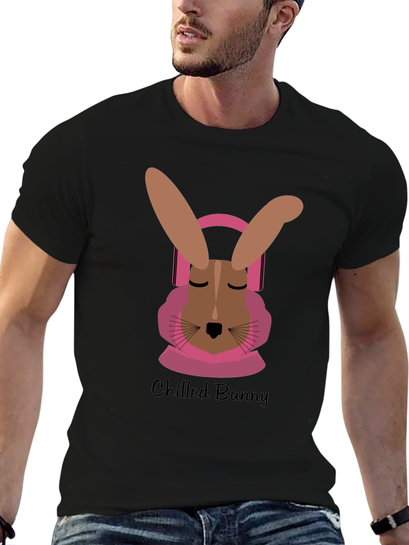 Chilled Bunny T-Shirt: Relaxed Comfort & Unique Style