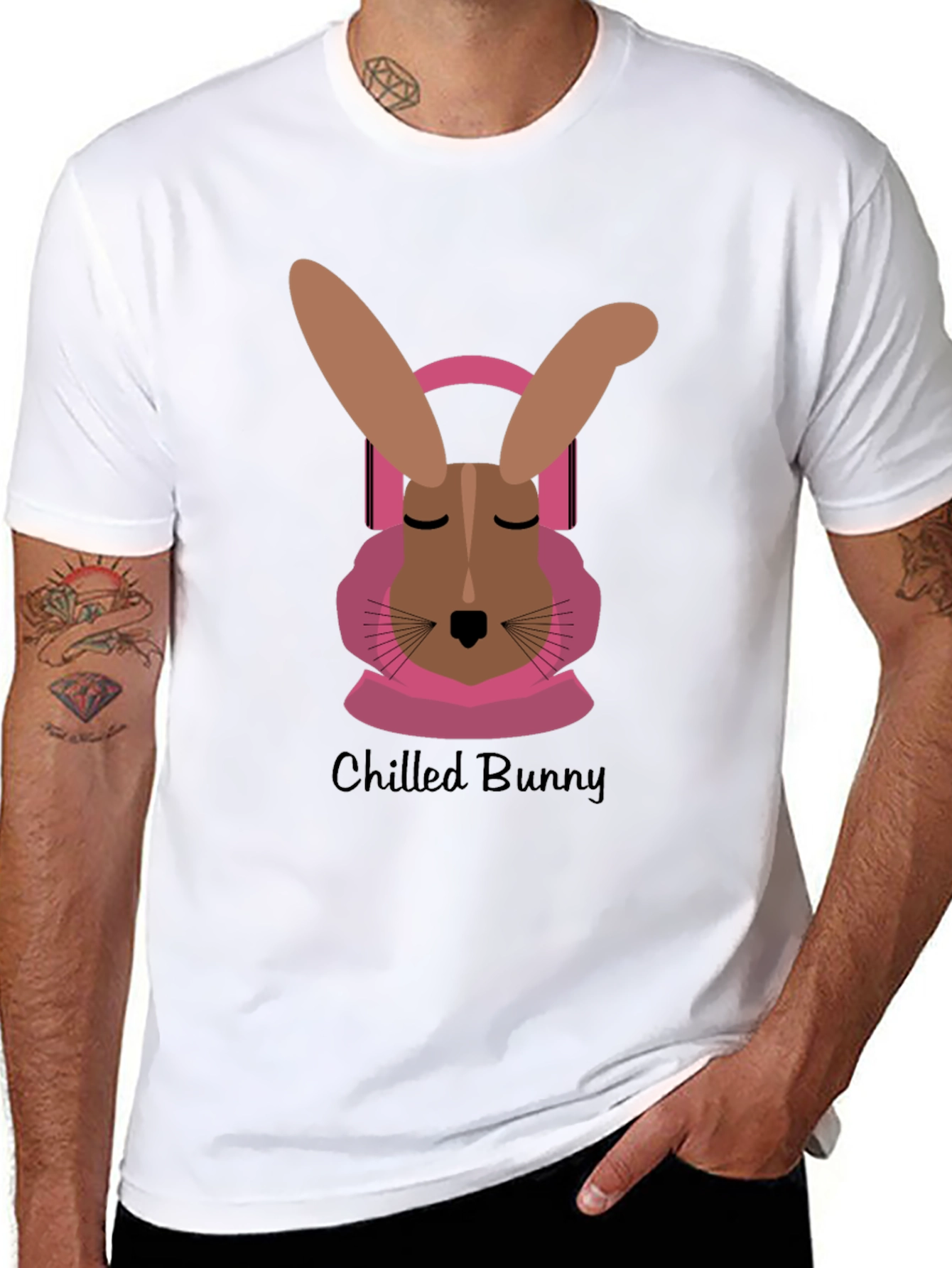 Chilled Bunny T-Shirt: Relaxed Comfort & Unique Style