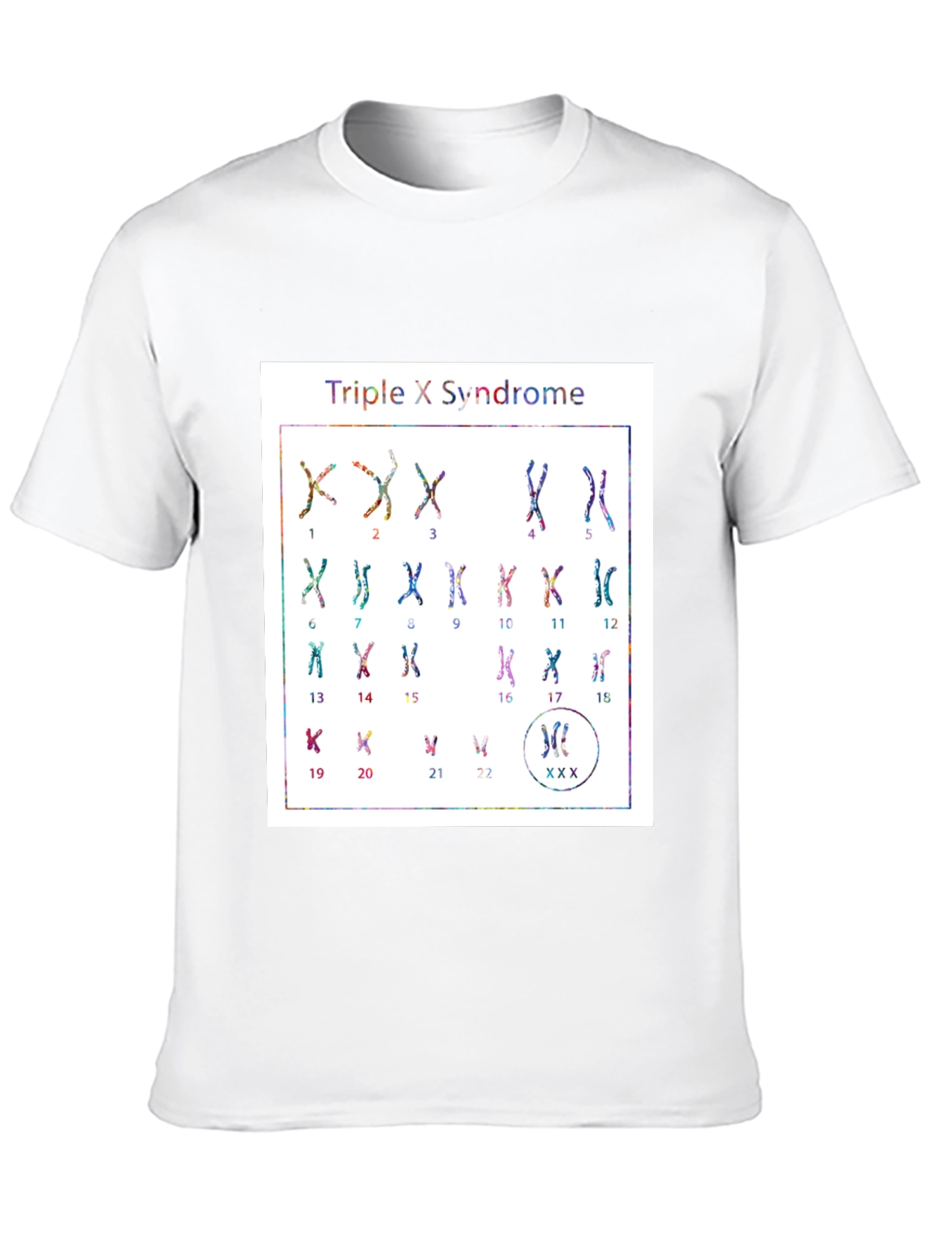 Triple X Syndrome Chromosome T-Shirt