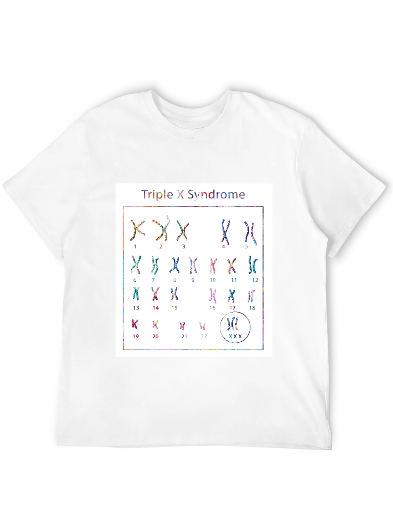Triple X Syndrome Chromosome T-Shirt