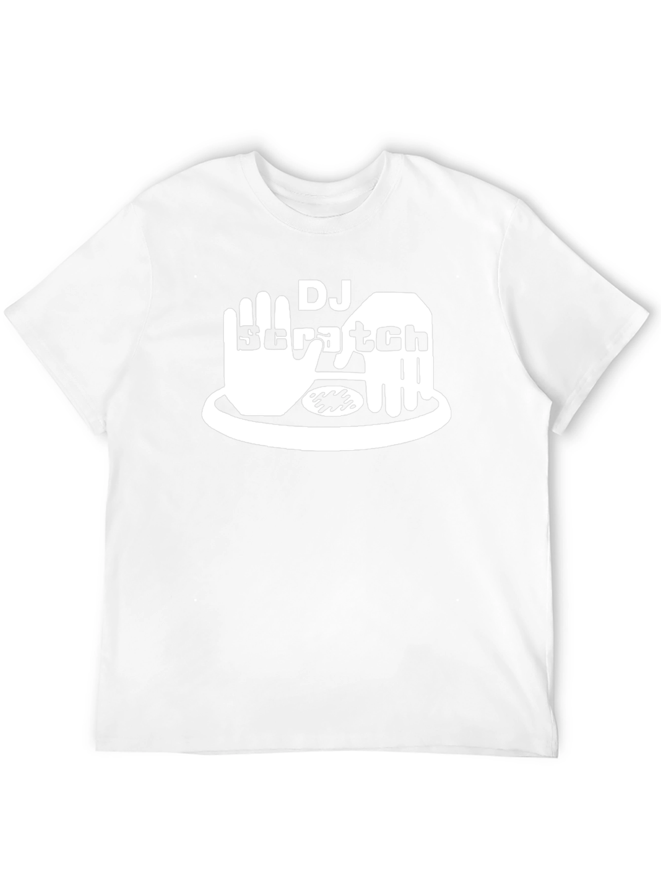 DJ Scratch Black T-Shirt