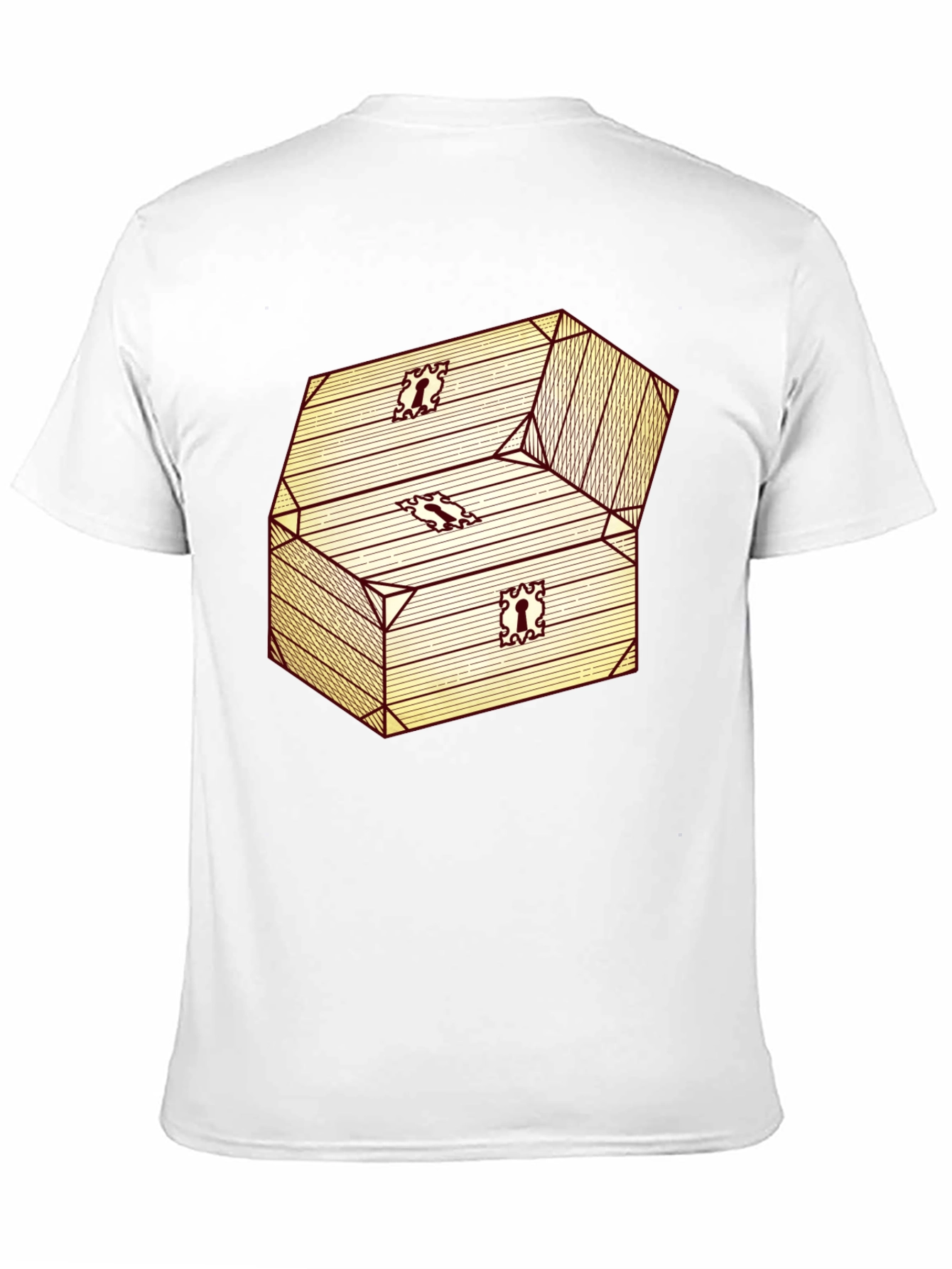 Chest Graphic Black T-Shirt