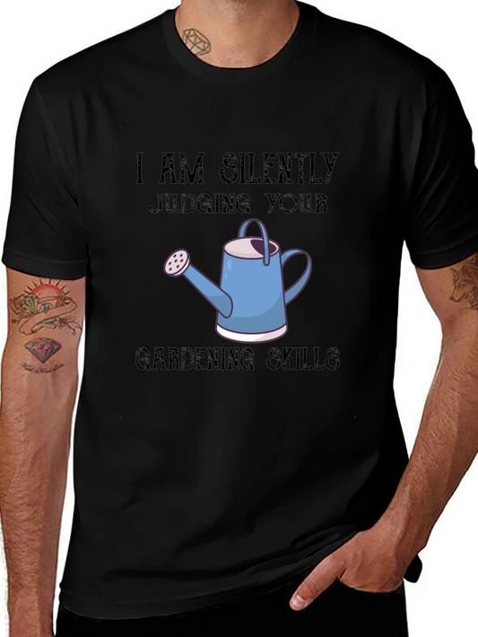 Silently Judging Gardening Skills T-Shirt