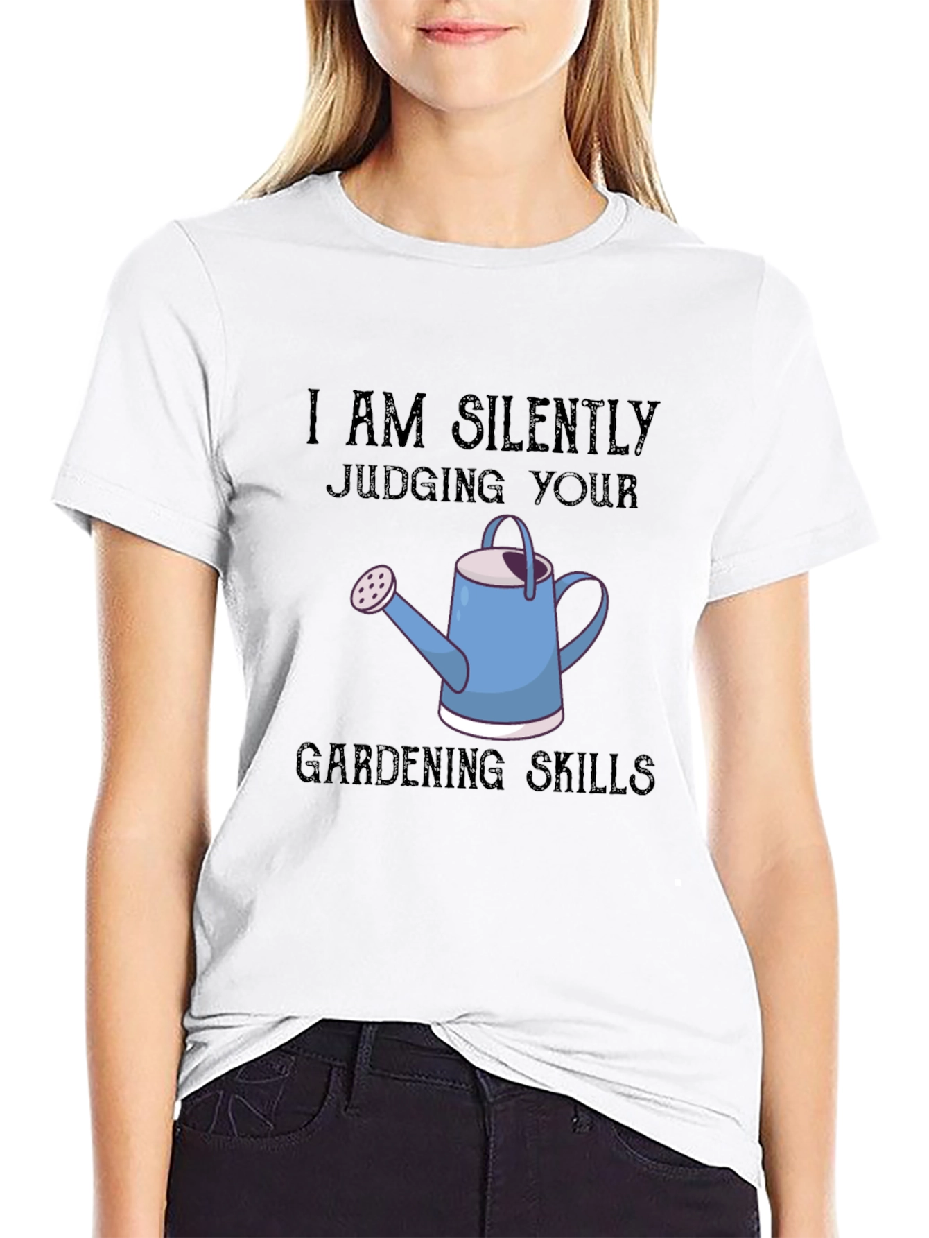 Silently Judging Gardening Skills T-Shirt