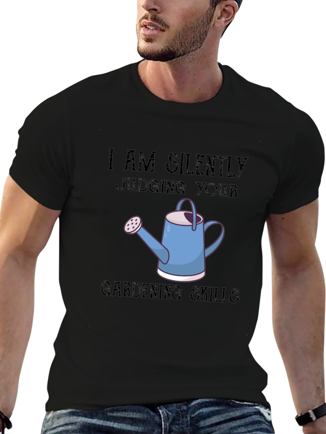 Silently Judging Gardening Skills T-Shirt