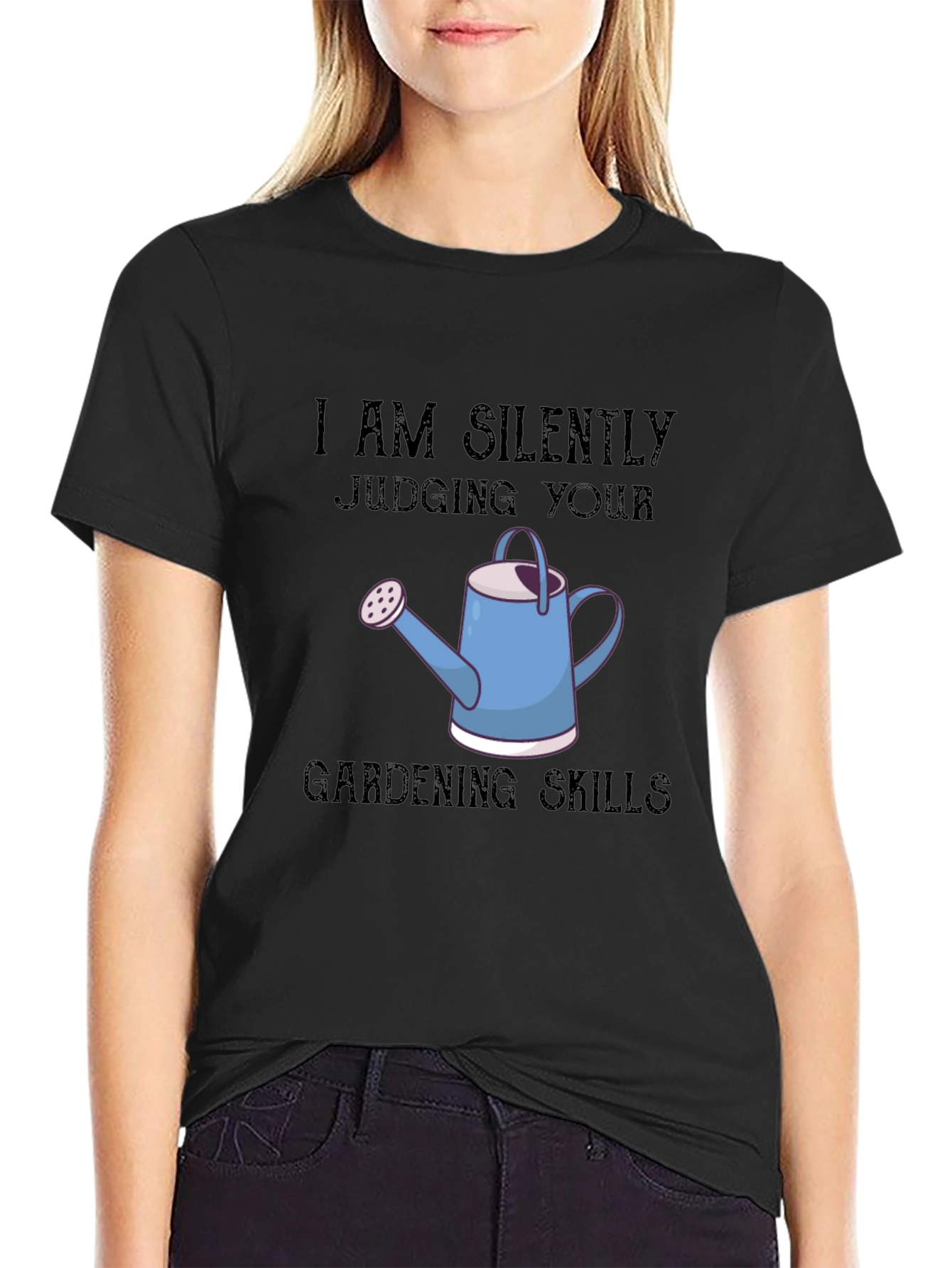 Silently Judging Gardening Skills T-Shirt