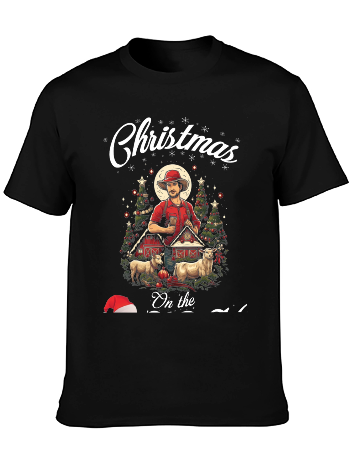 Christmas on the Farm T-Shirt