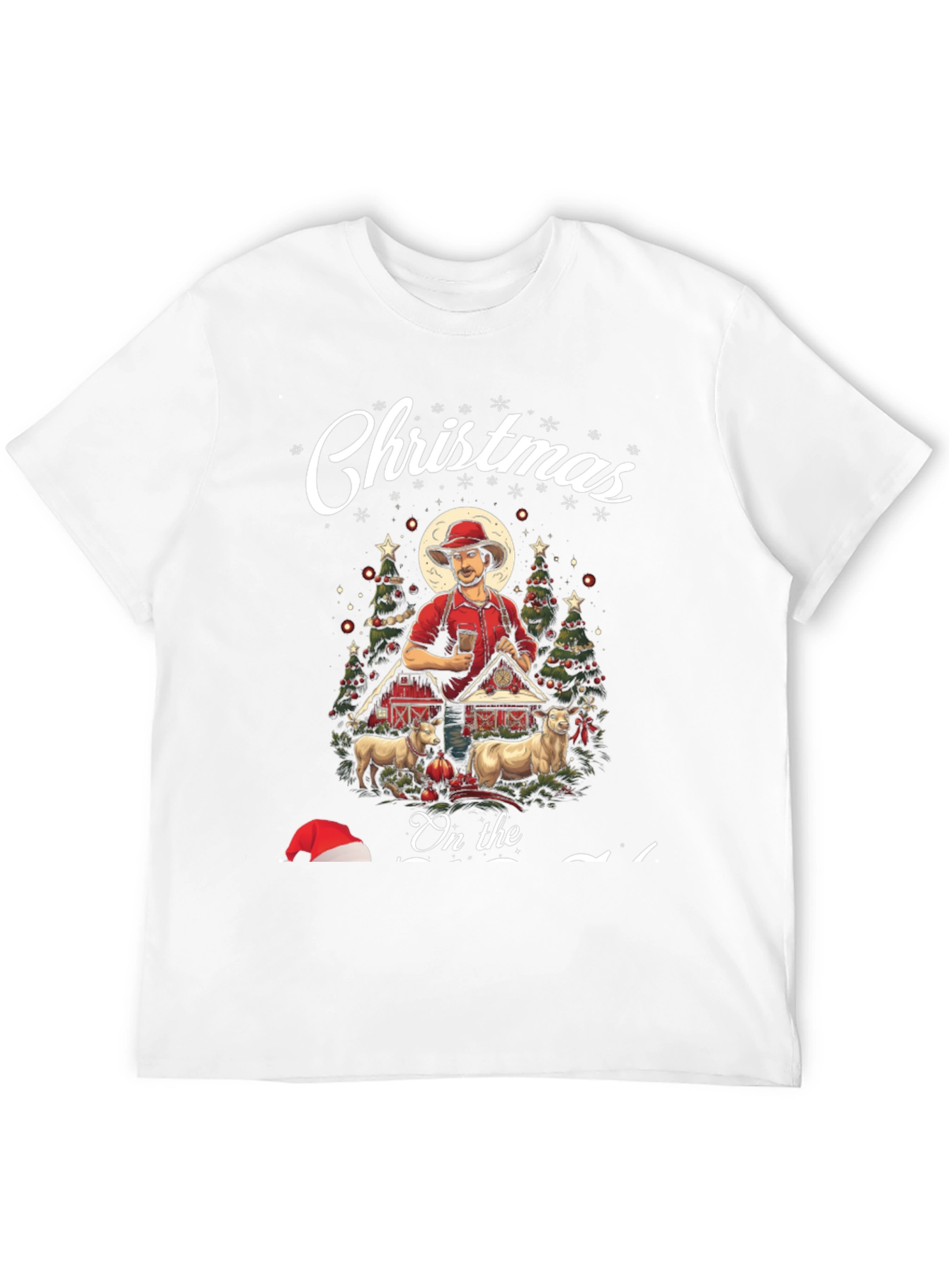 Christmas on the Farm T-Shirt