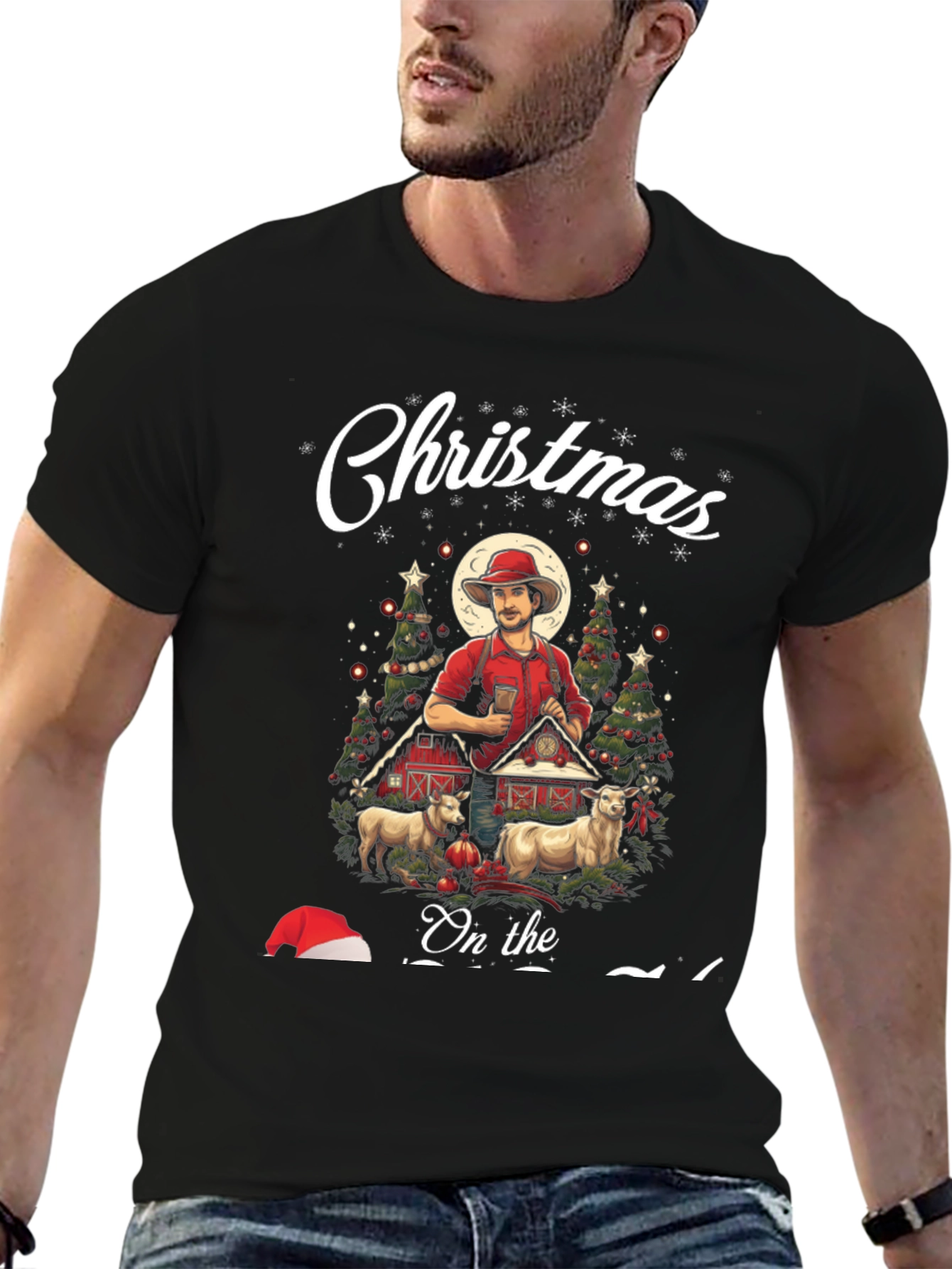 Christmas on the Farm T-Shirt