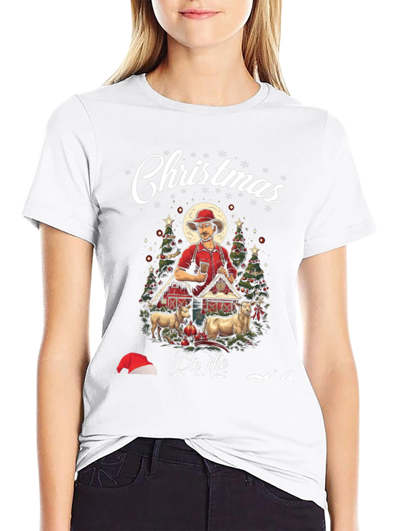Christmas on the Farm T-Shirt