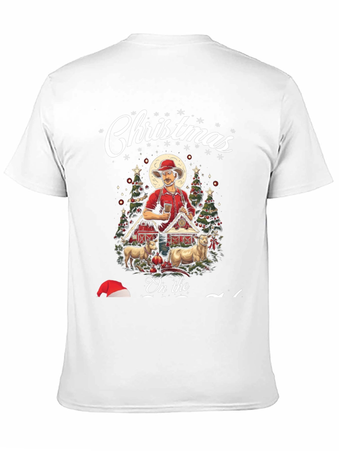 Christmas on the Farm T-Shirt