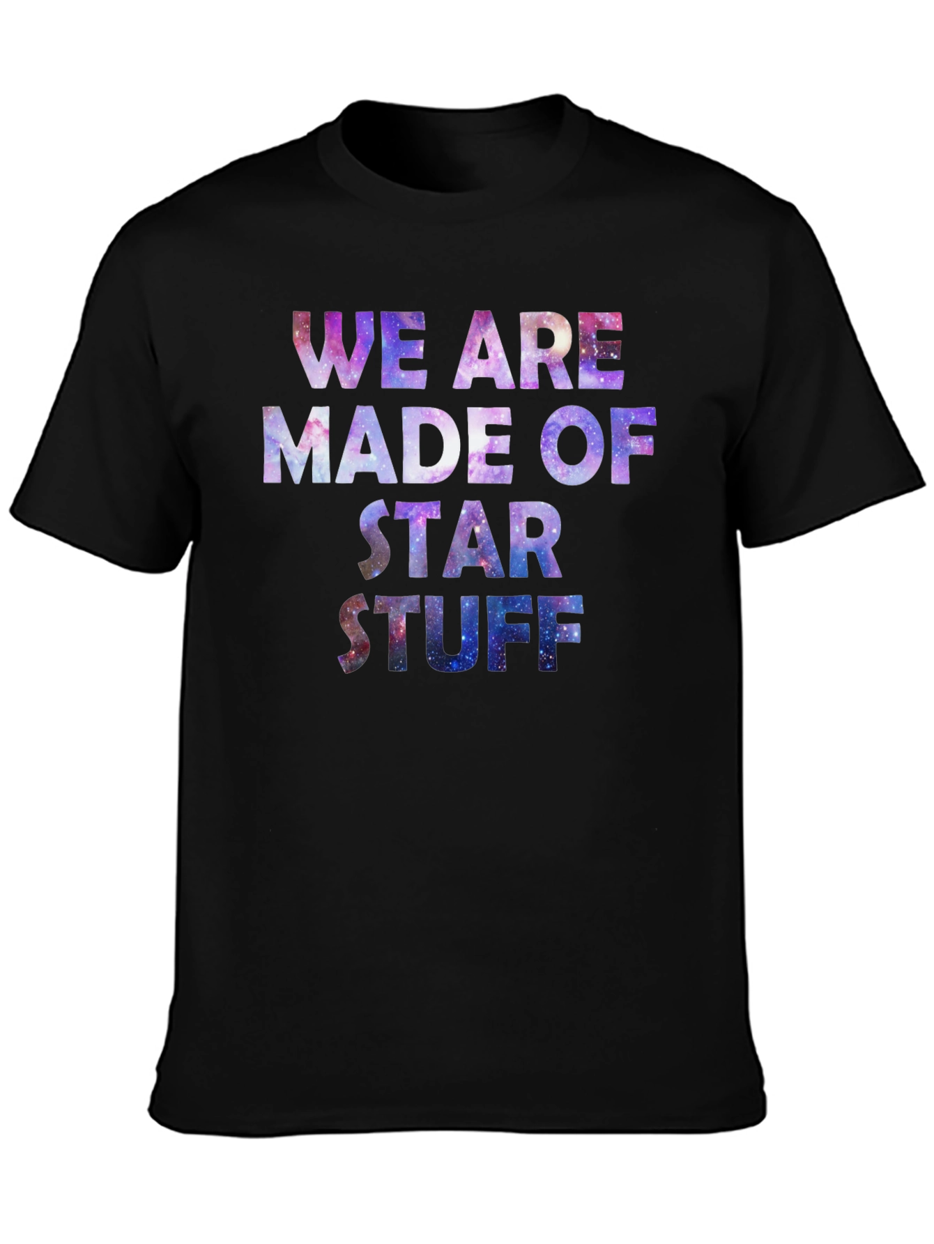 Galaxy Star Stuff T-Shirt - Black