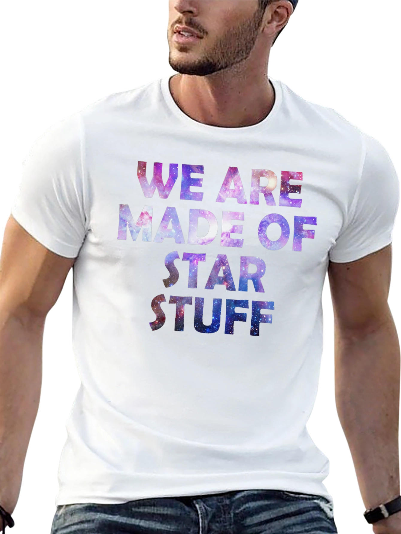 Galaxy Star Stuff T-Shirt - Black