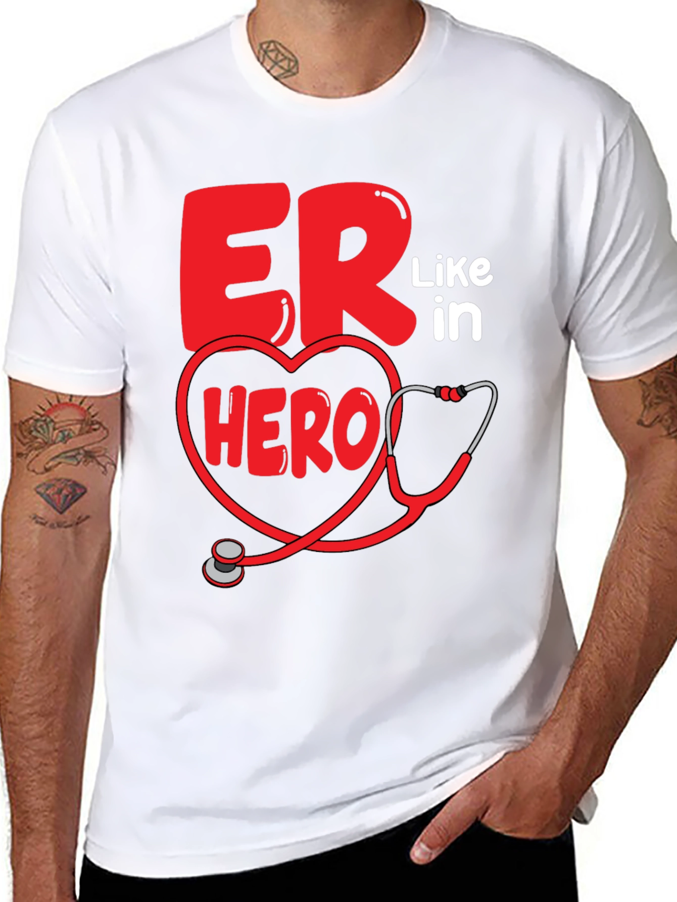 ER Hero T-Shirt - Emergency Room Staff Appreciation Tee