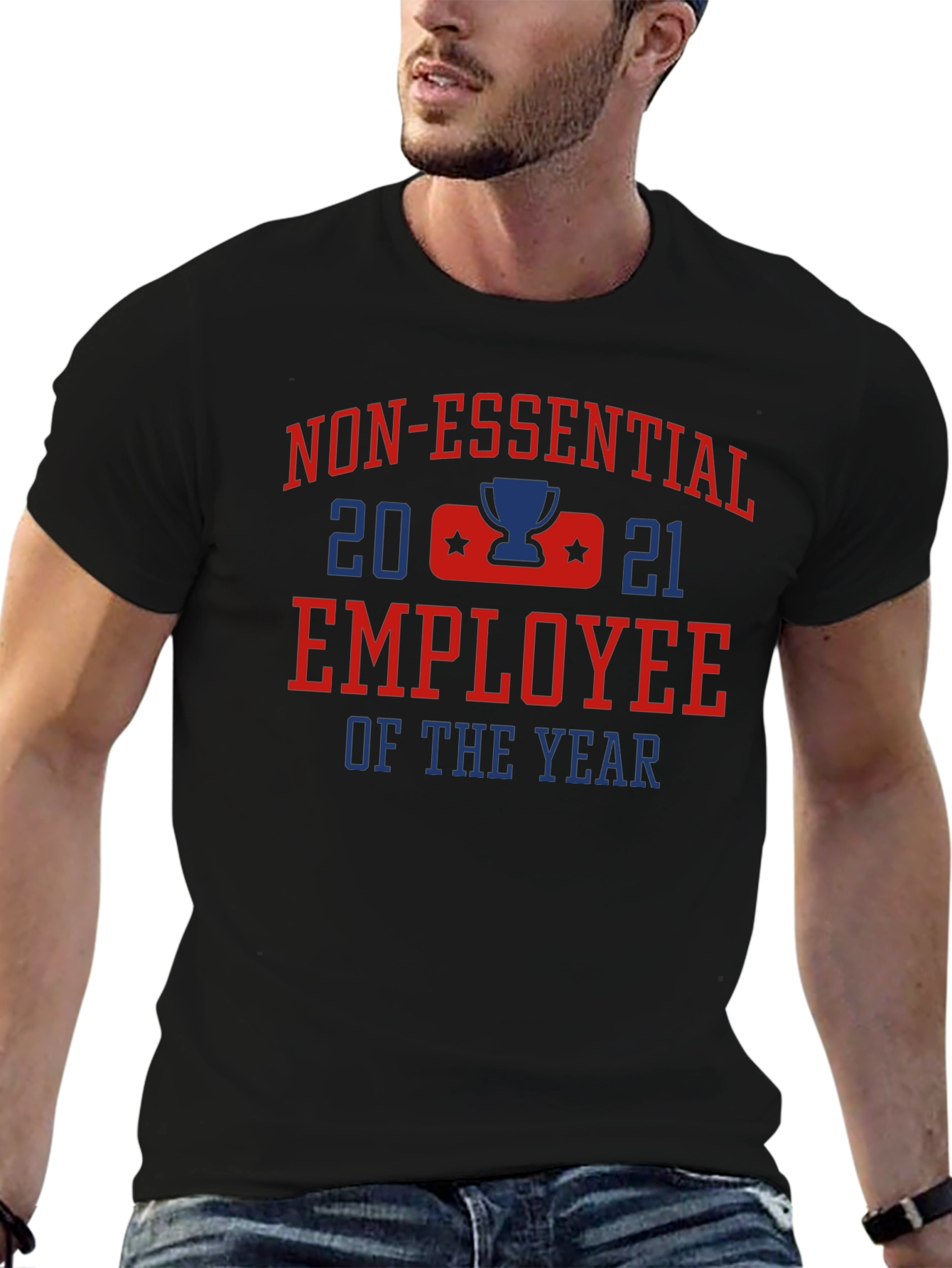 Non-Essential Employee of the Year 2021 T-Shirt