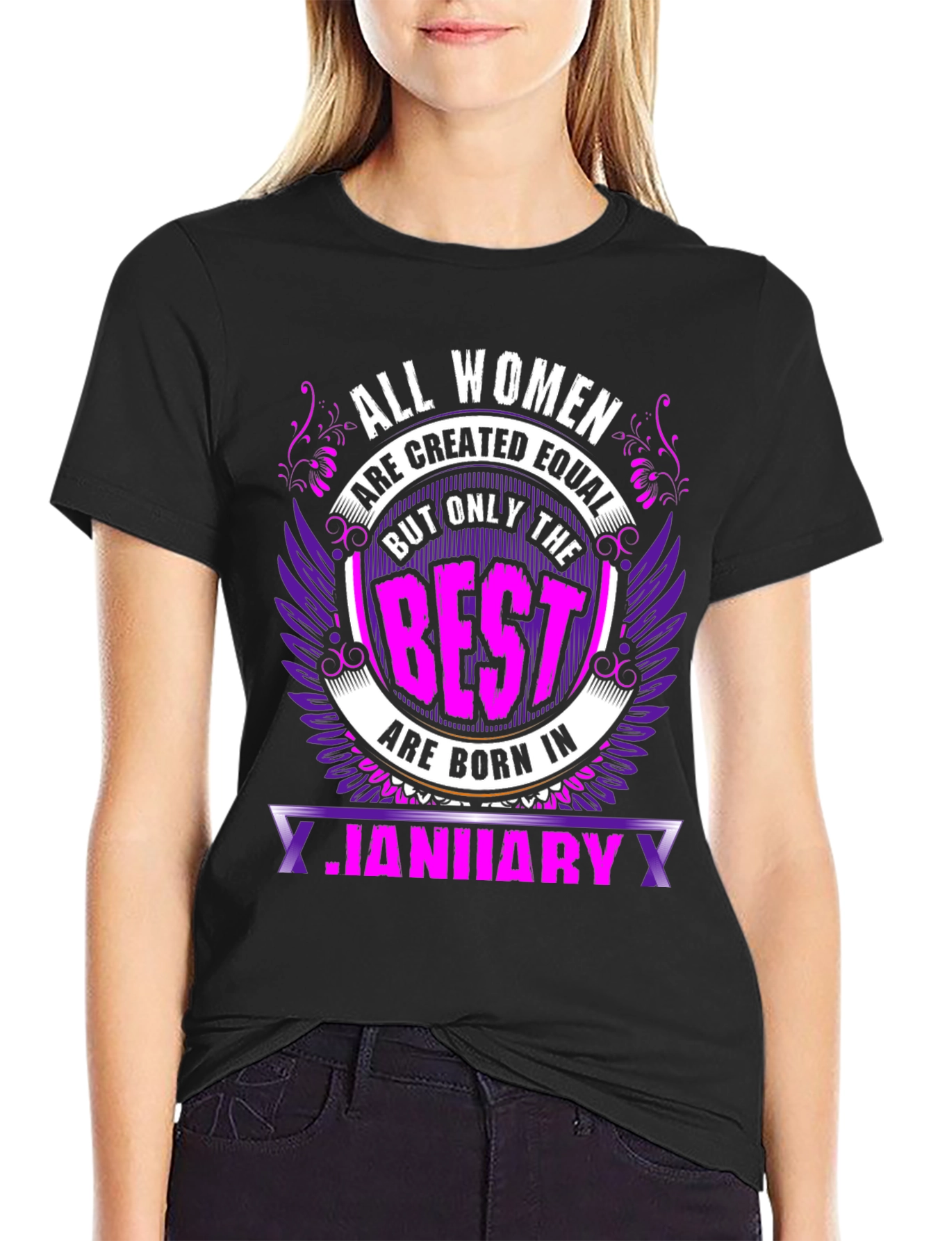 Best Women Born in January T-Shirt