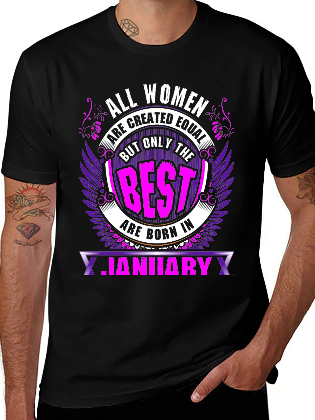 Best Women Born in January T-Shirt