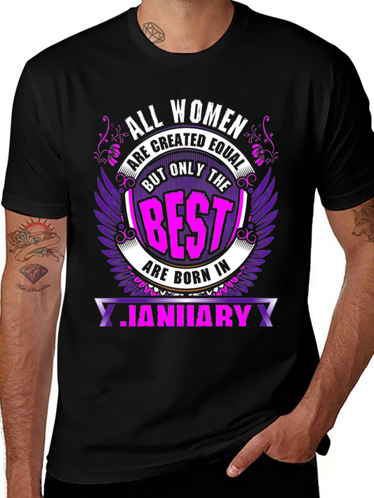 Best Women Born in January T-Shirt