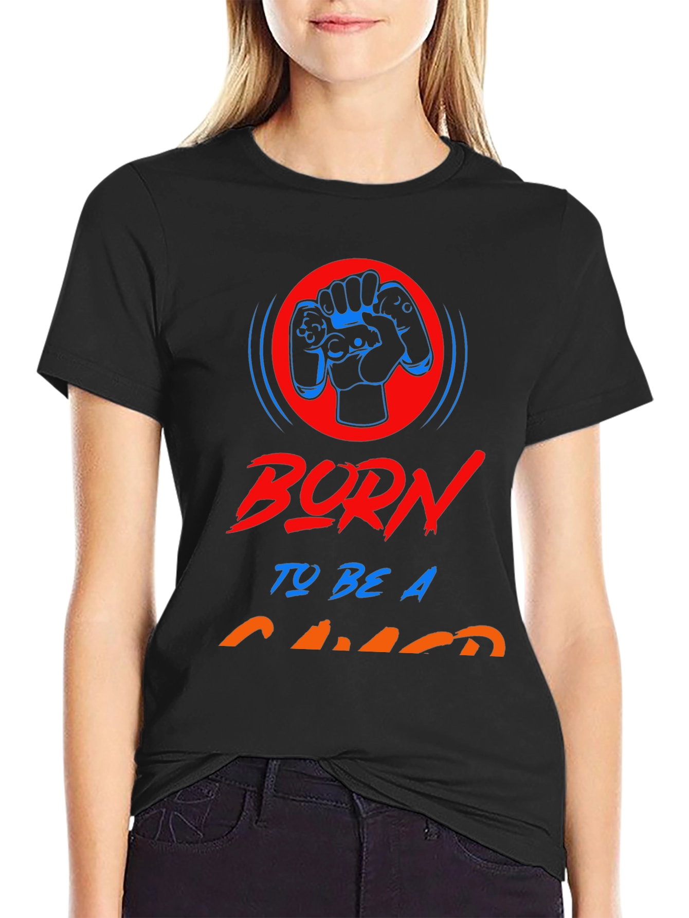Born To Be A Gamer Graphic T-Shirt