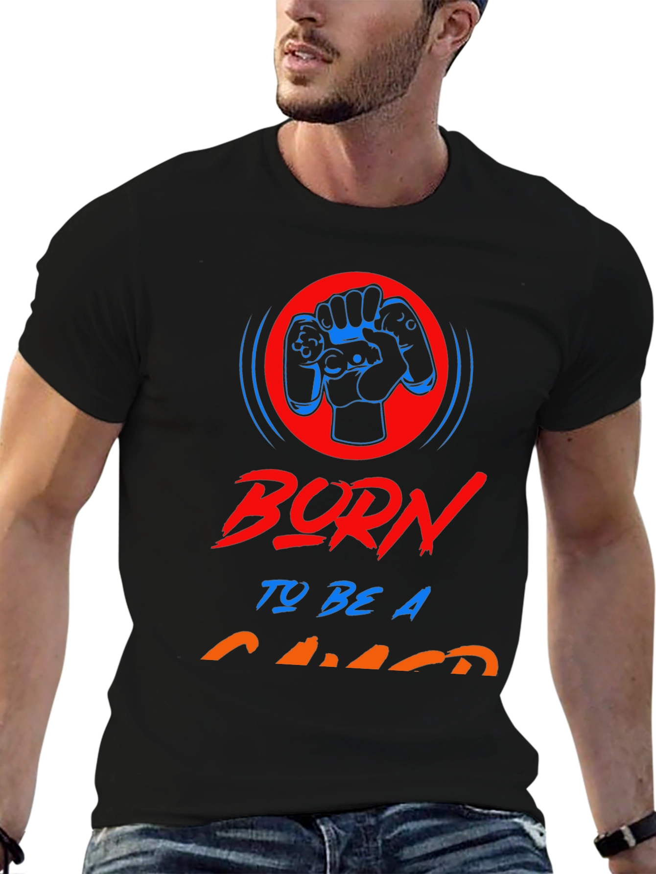 Born To Be A Gamer Graphic T-Shirt