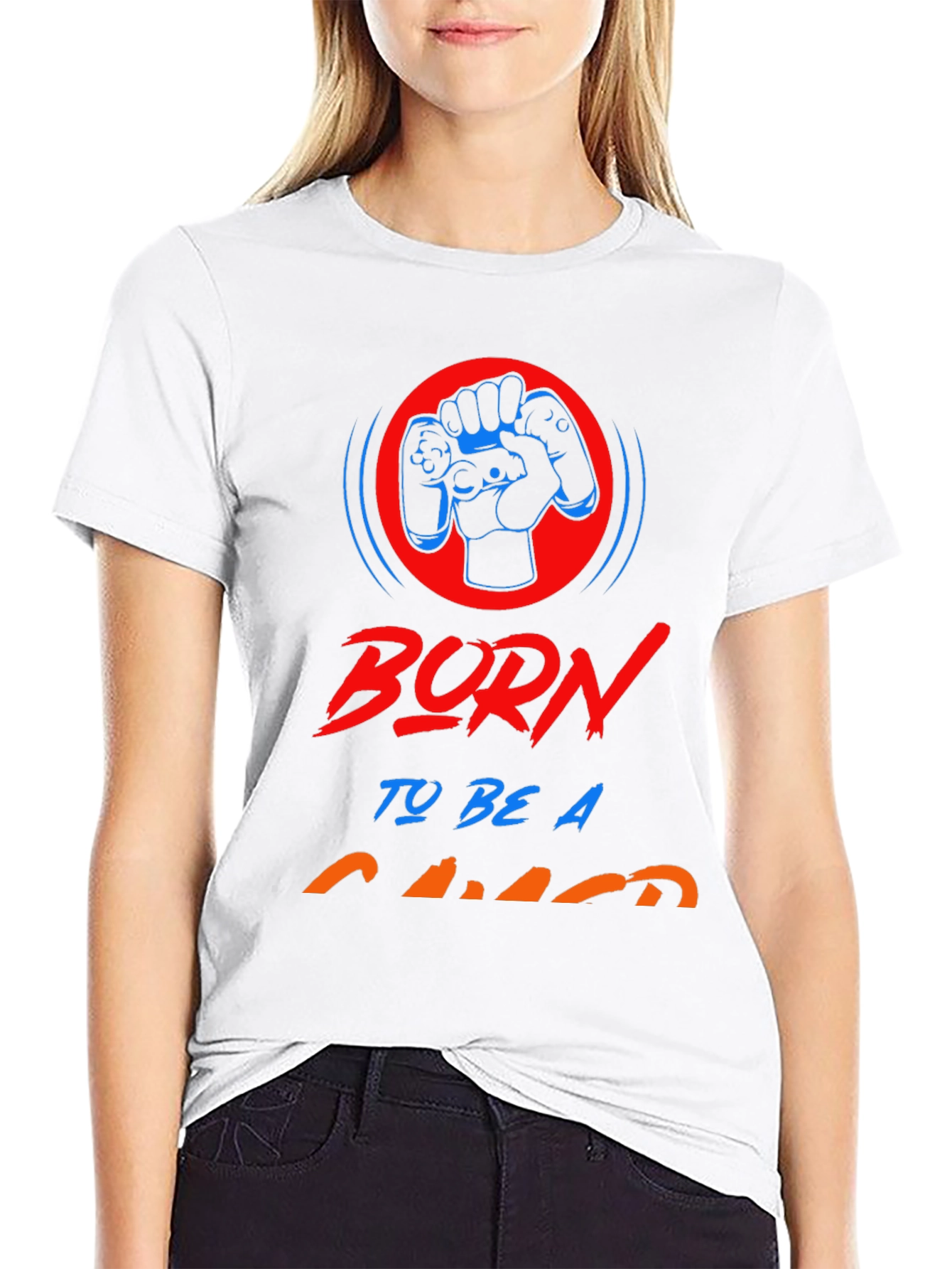 Born To Be A Gamer Graphic T-Shirt