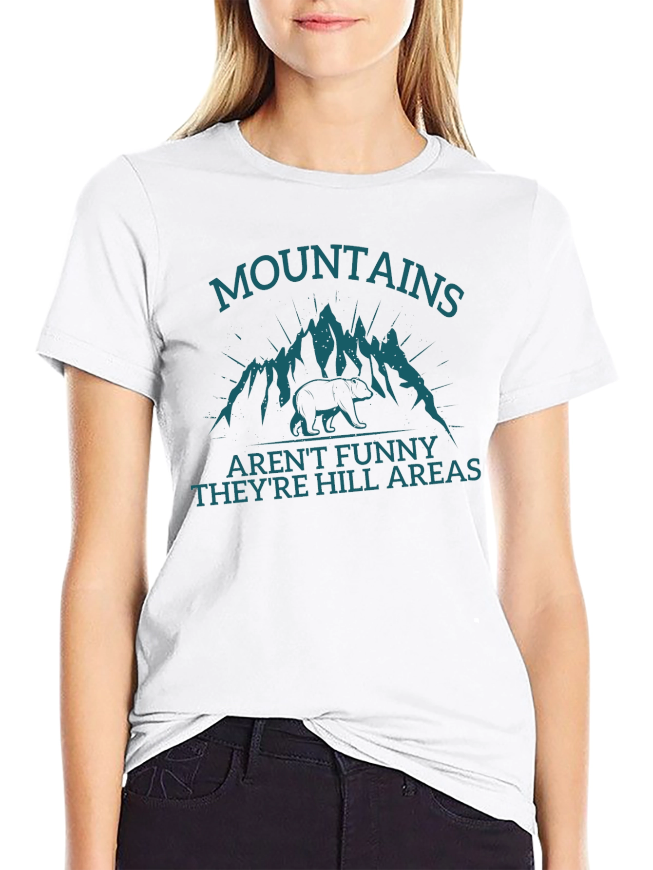 Mountains Arent Funny T-Shirt
