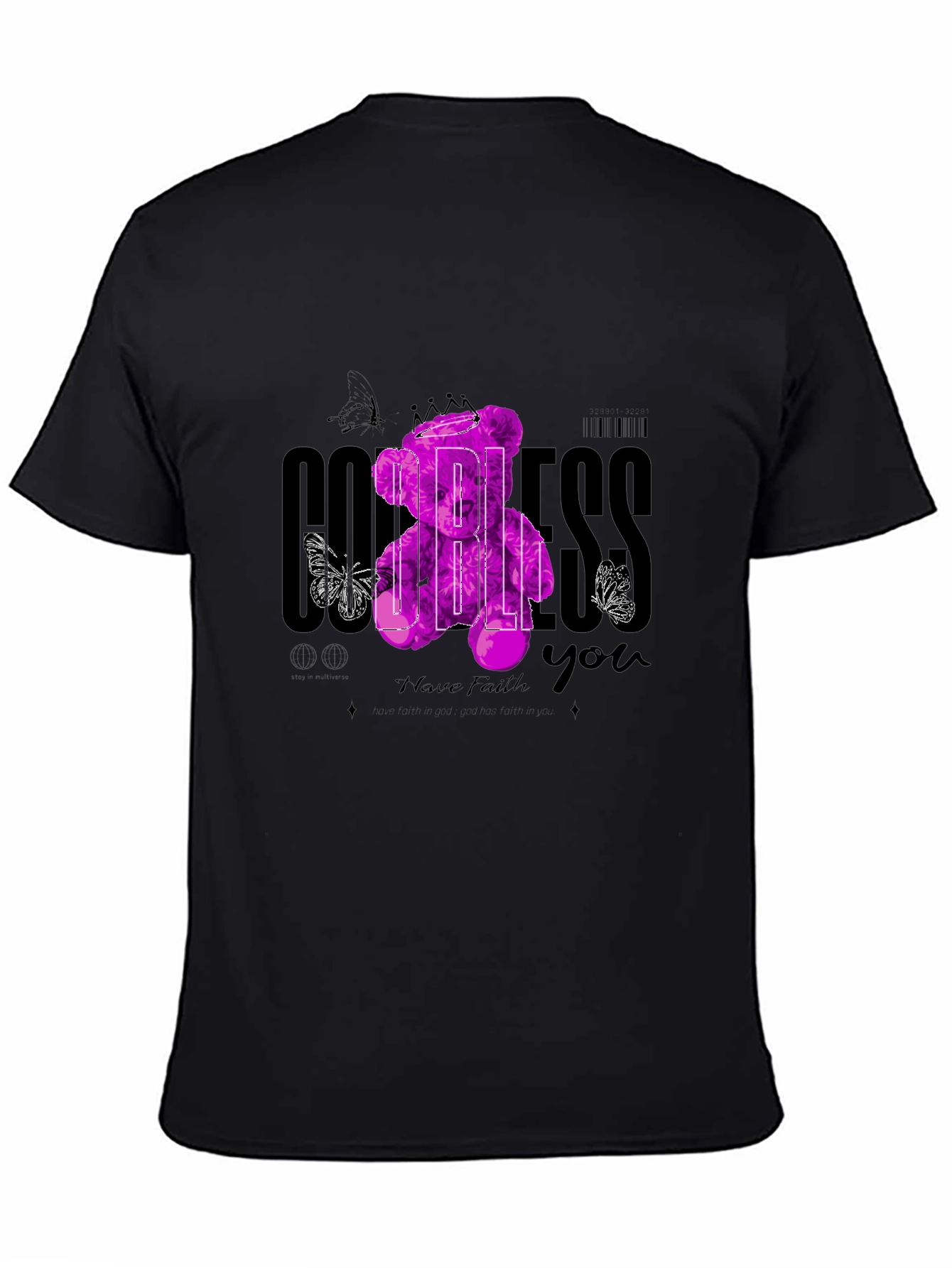 Bless You Graphic Print Tee