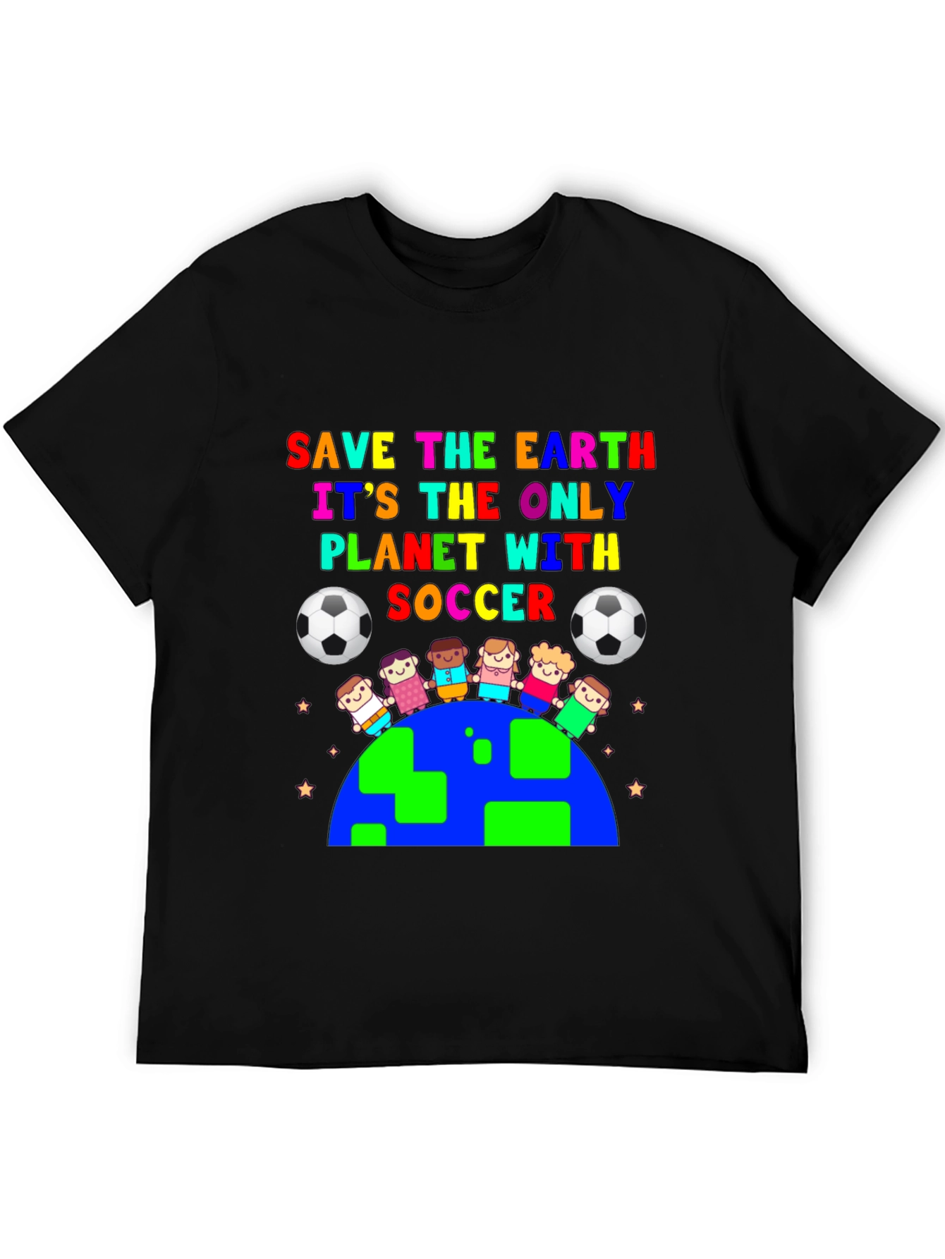 Save the Earth Soccer Graphic Tee