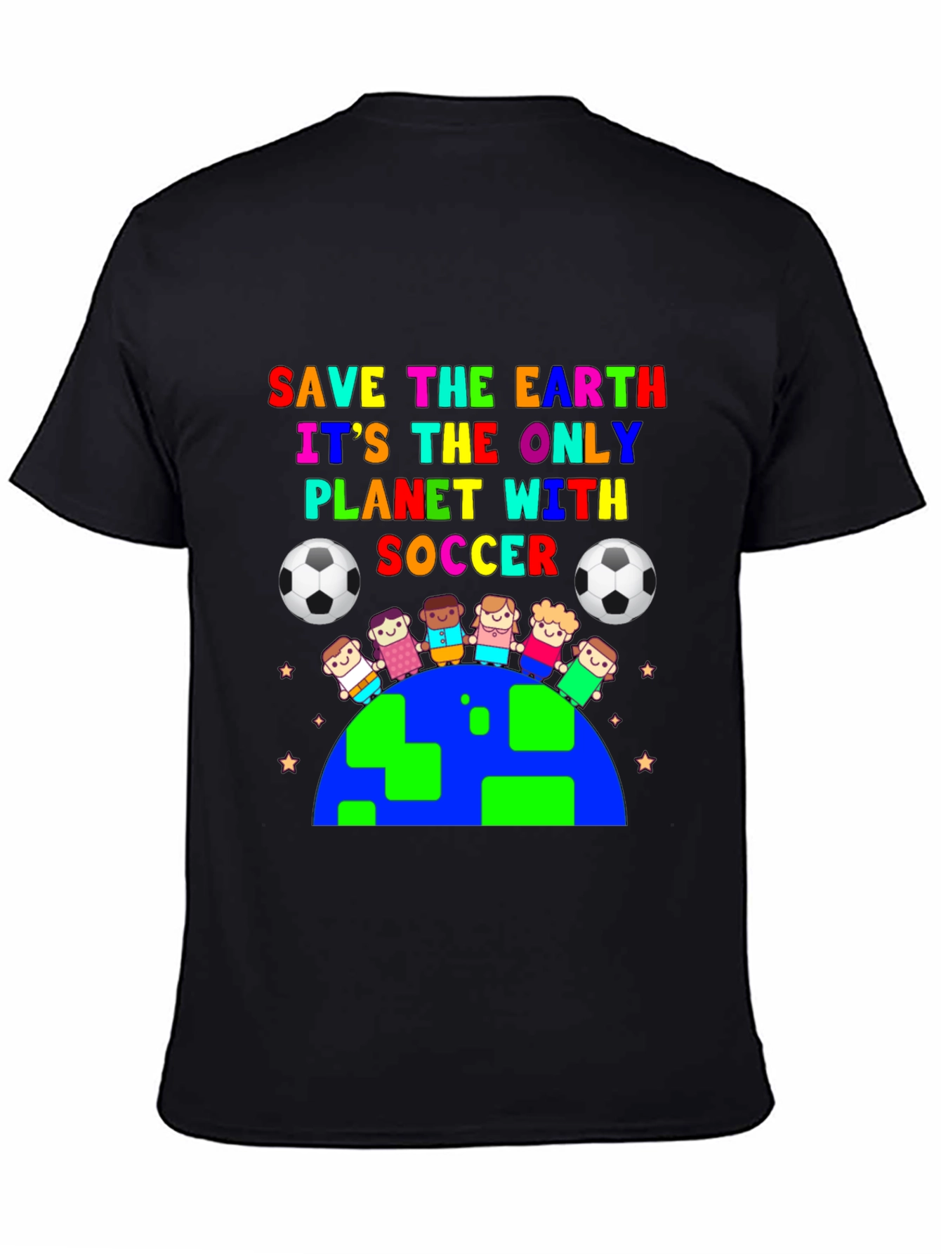 Save the Earth Soccer Graphic Tee