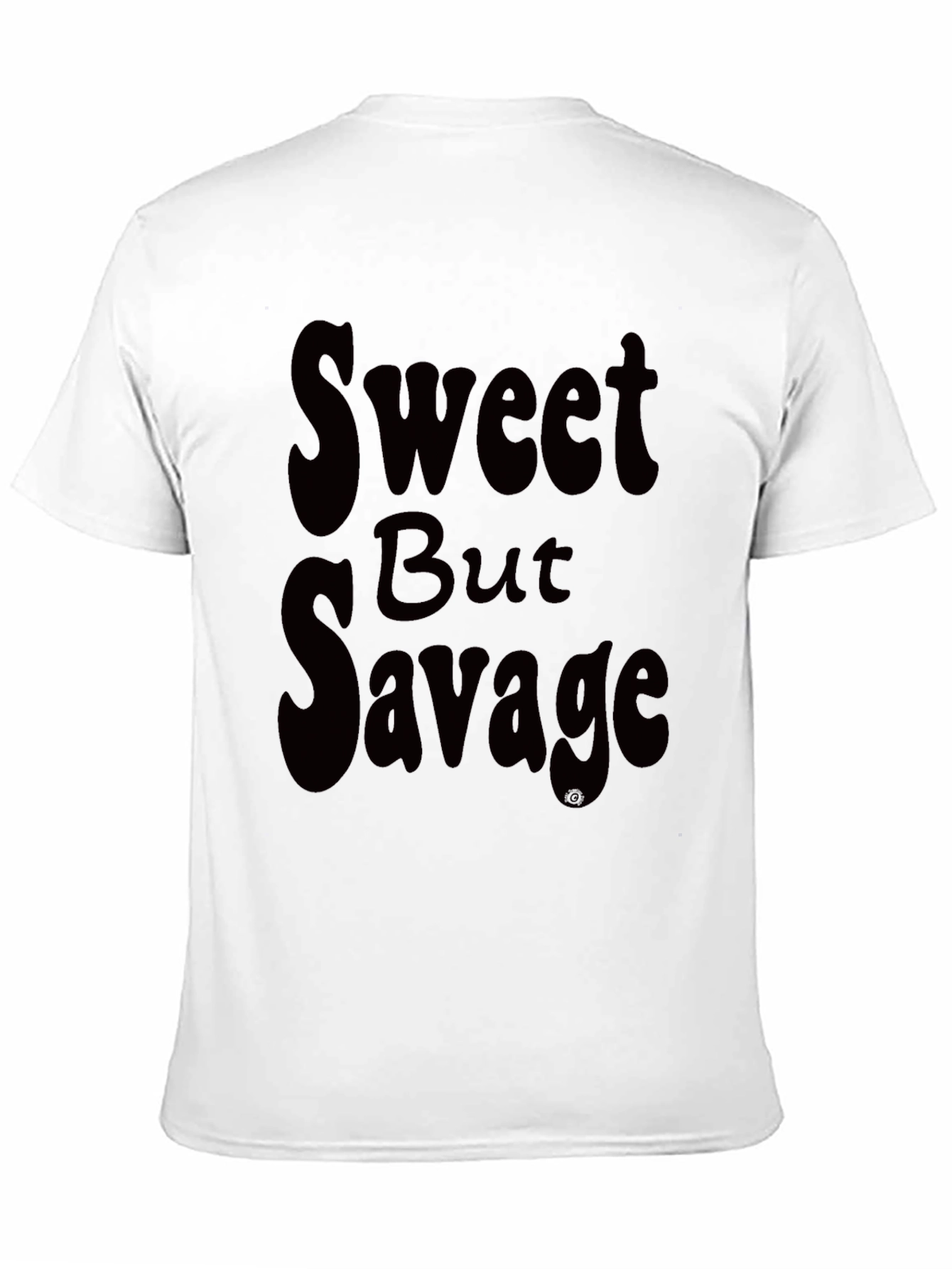 Sweet But Savage T-Shirt - Black Graphic Tee