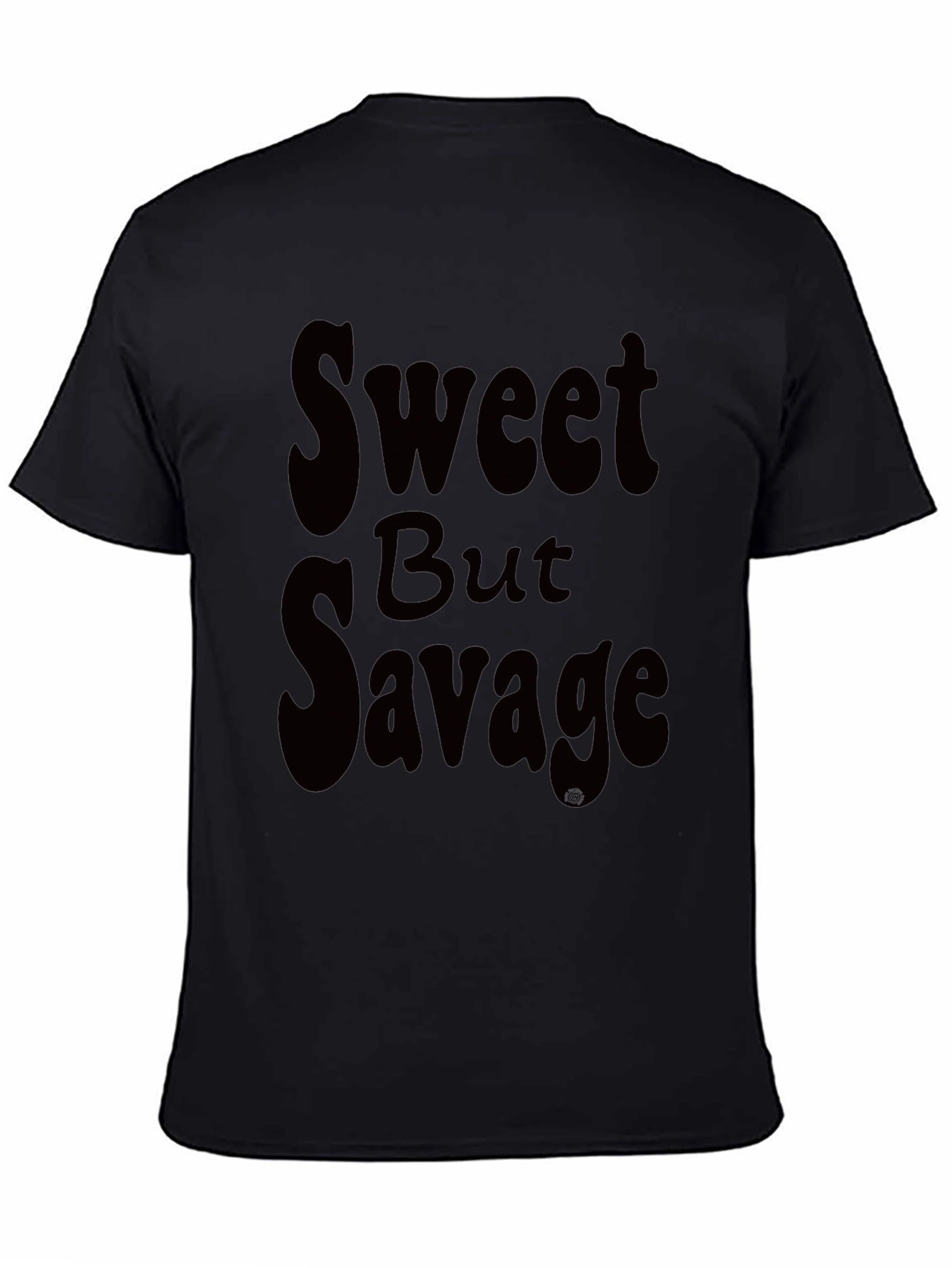 Sweet But Savage T-Shirt - Black Graphic Tee